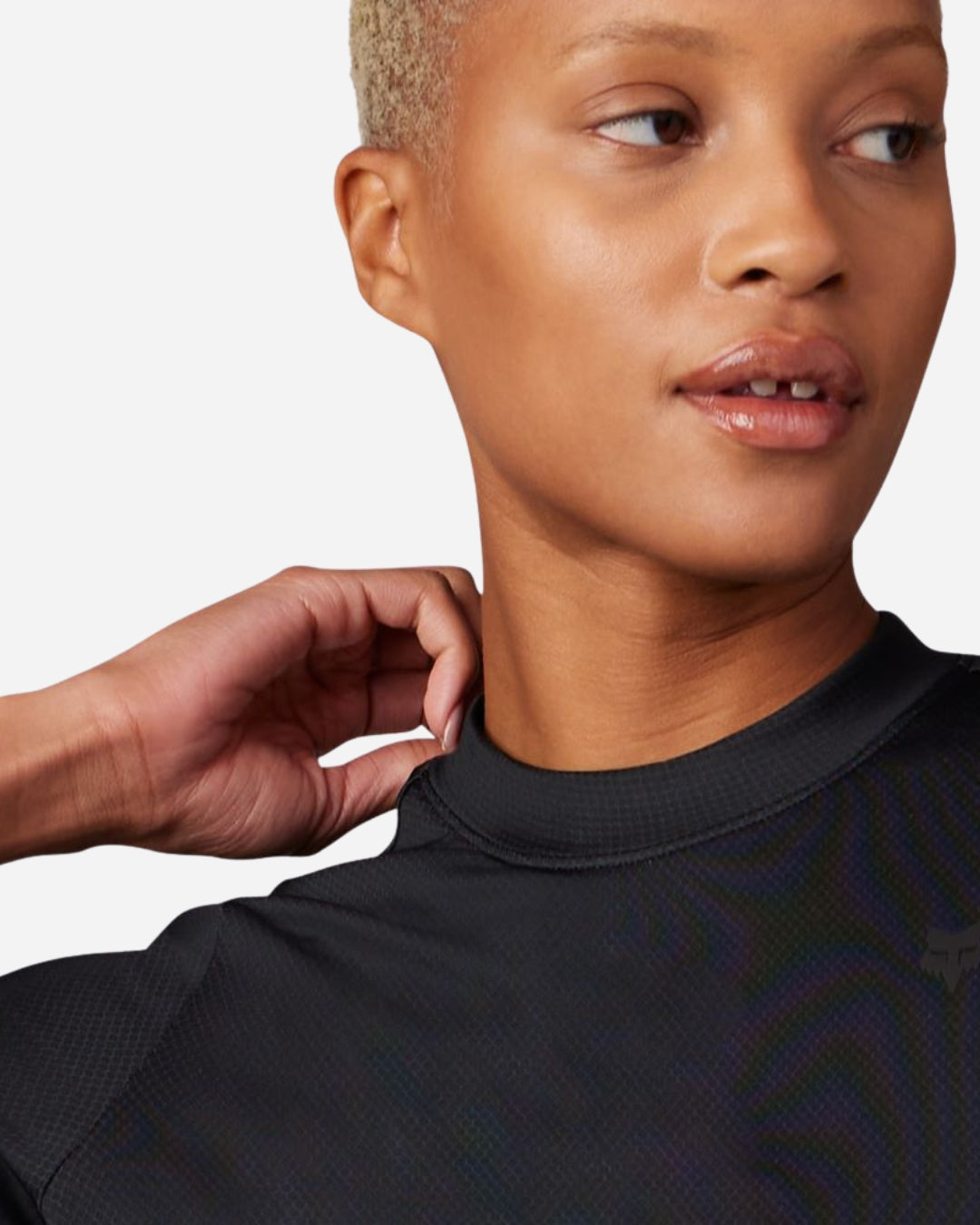 Fox Racing Tecbase Fire Women's Long Sleeve T-Shirt - Black