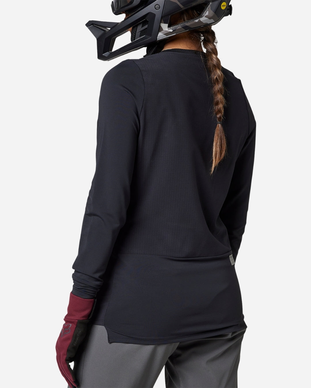 Maglia a maniche lunghe da donna Fox Racing Defend Thermal - Nera