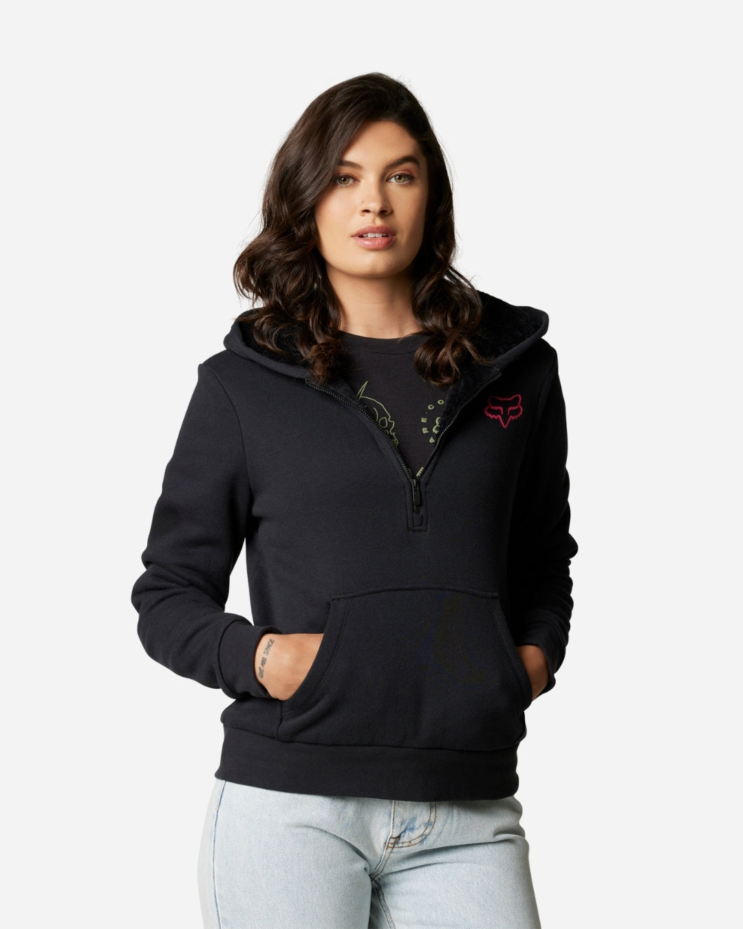 Sweat Sherpa Fox Racing Foxhead Sasquatch - Noir