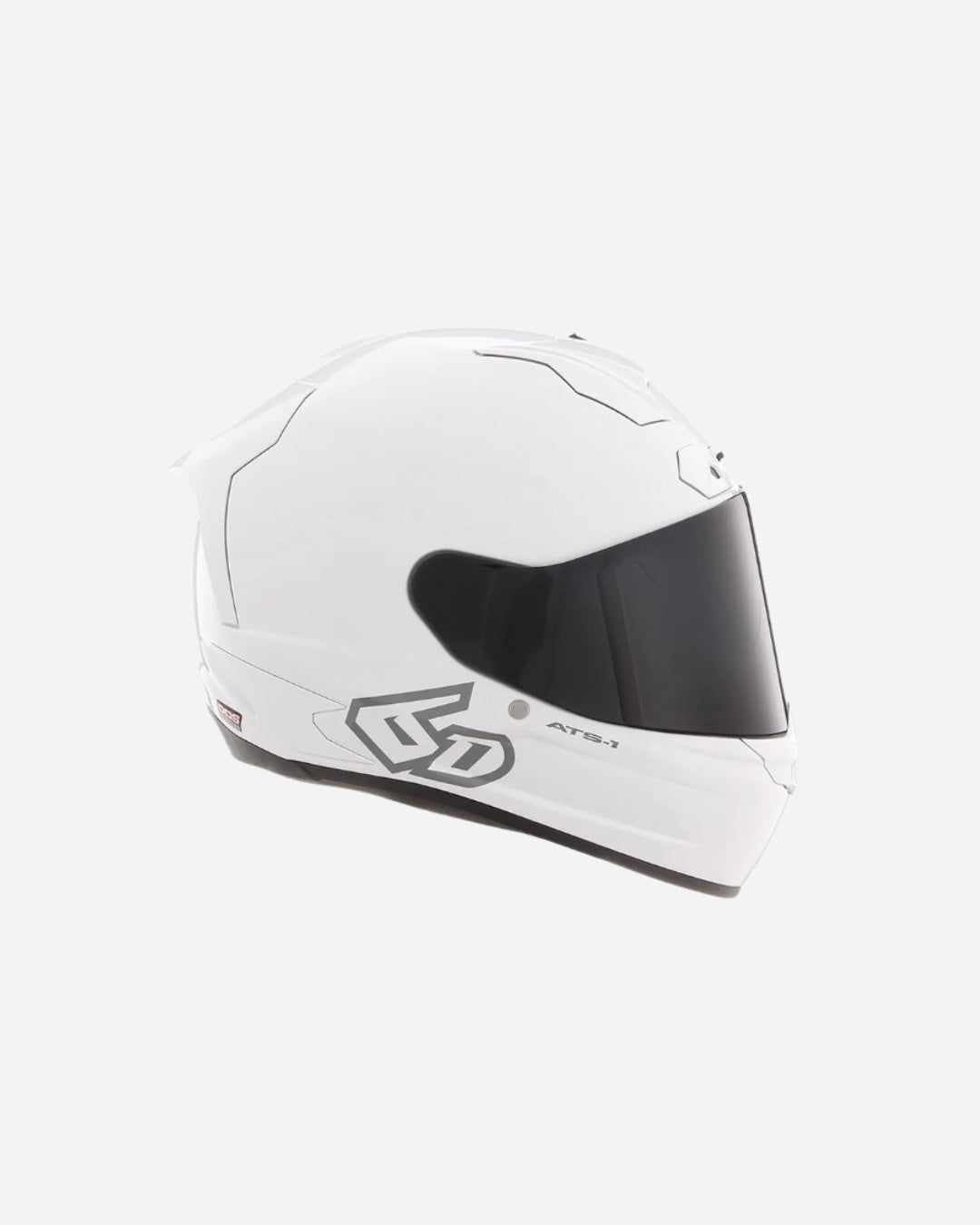 Casque 6D ATS-1R Solid - Blanc Brillant