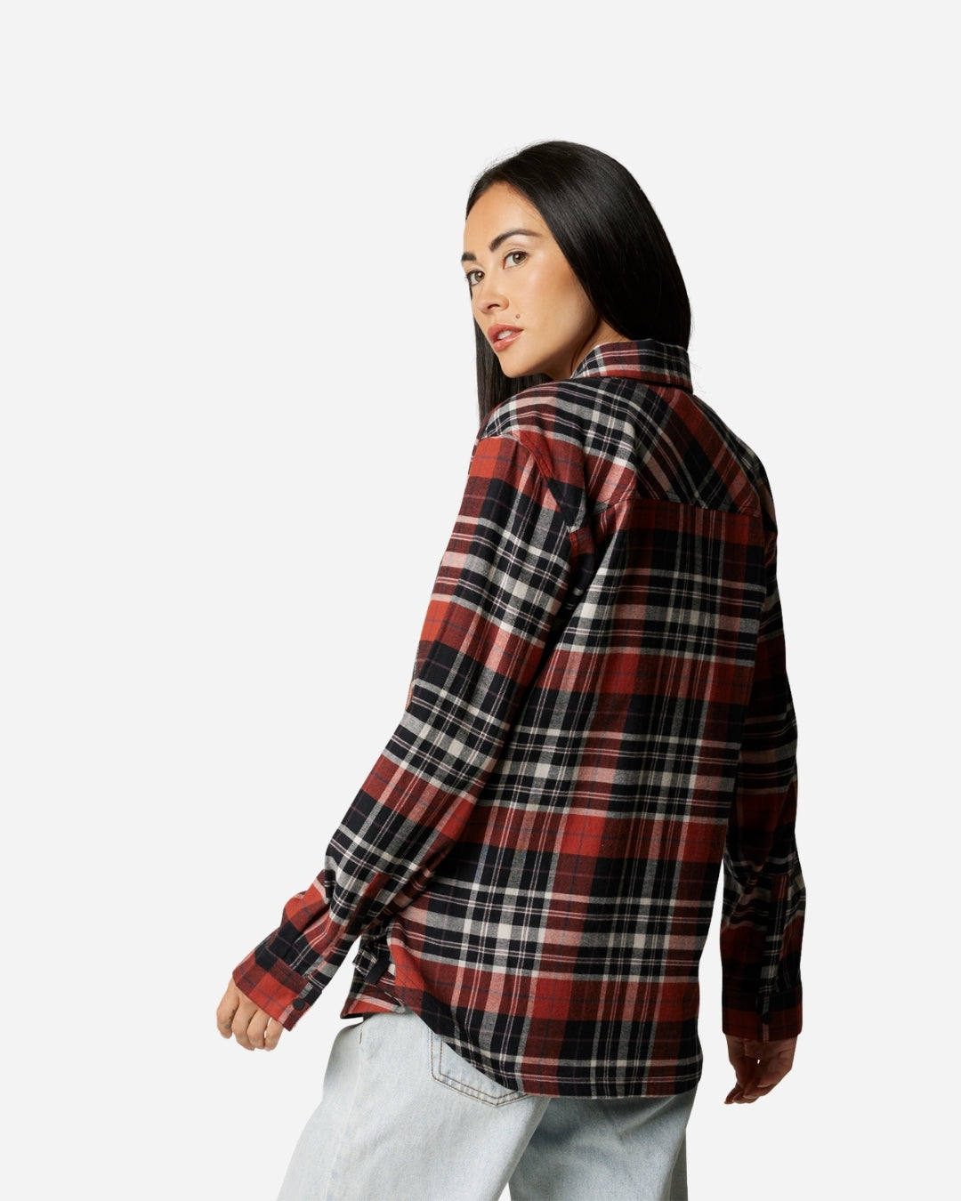Hemd Fox Racing Foxlover Stretch Flannel - Grau