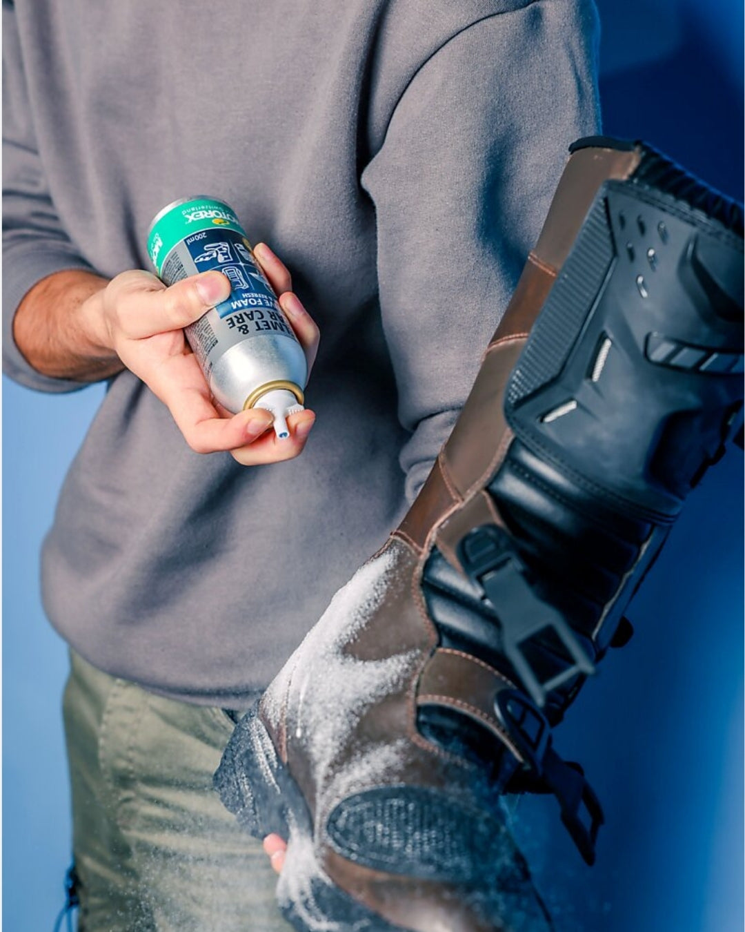 Spray d’entretien Motorex pour casque et équipement