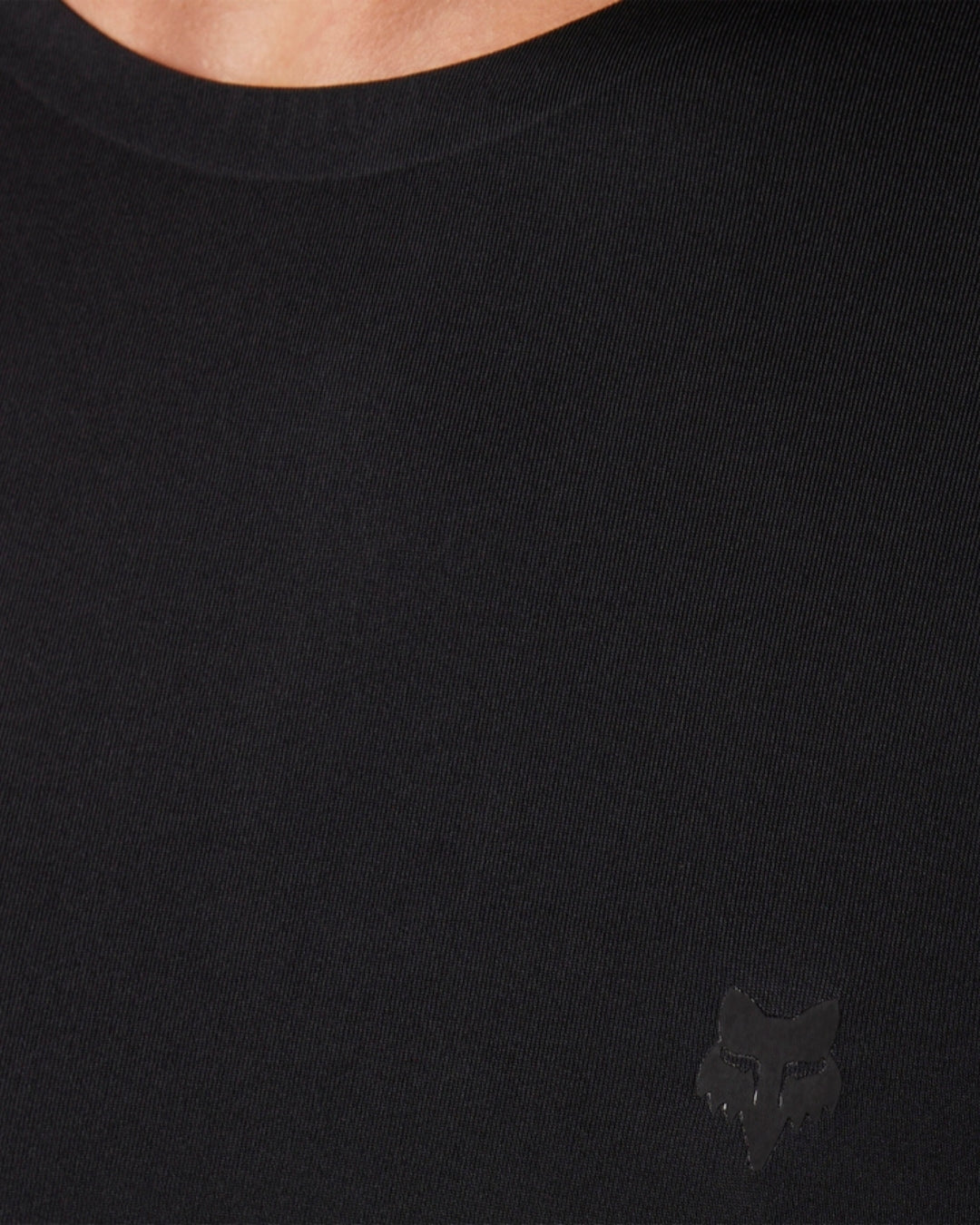 T-shirt Fox Racing Tecbase Manches Longues - Noir