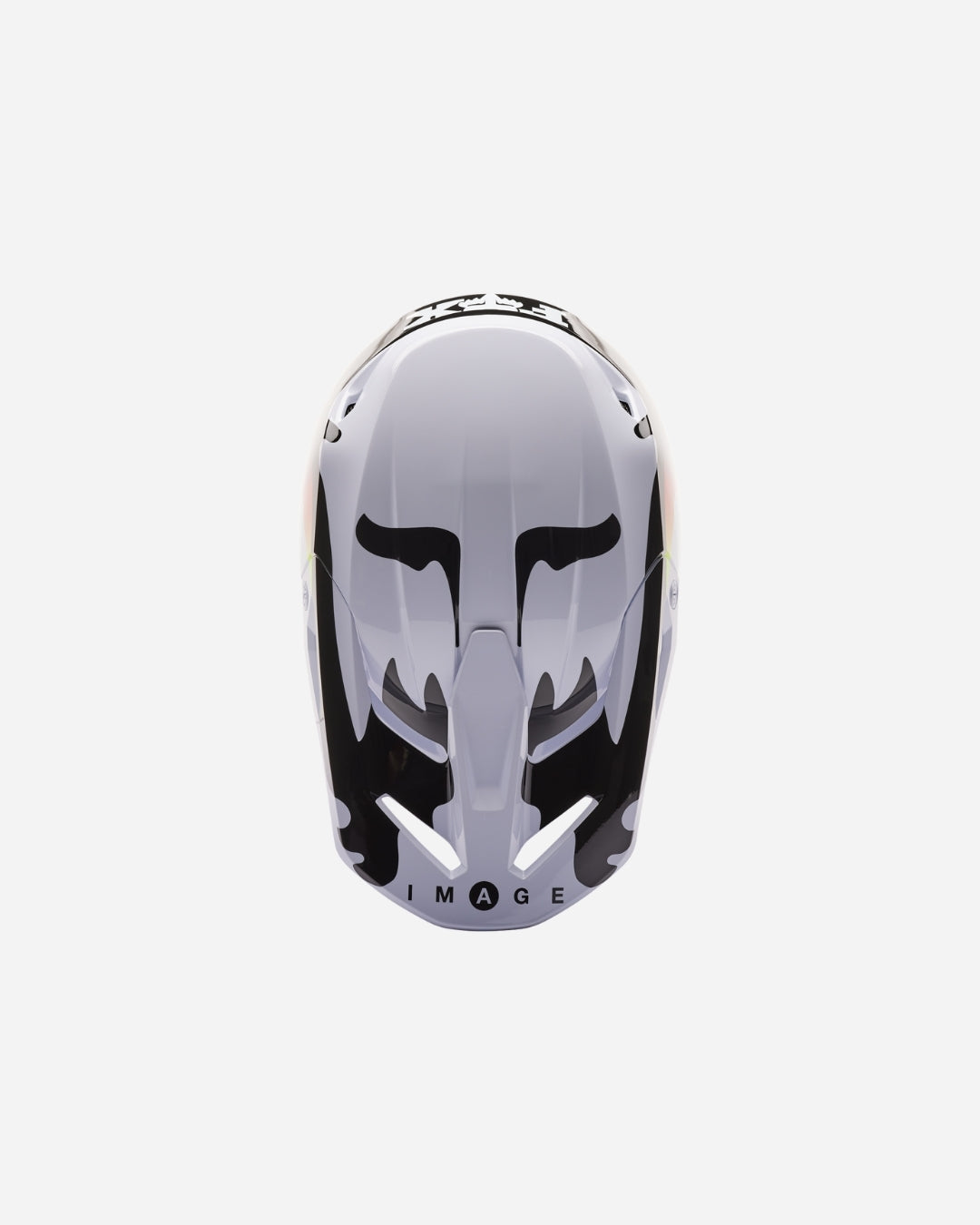 Casque Fox Racing V1 Kozmik - Noir/Blanc