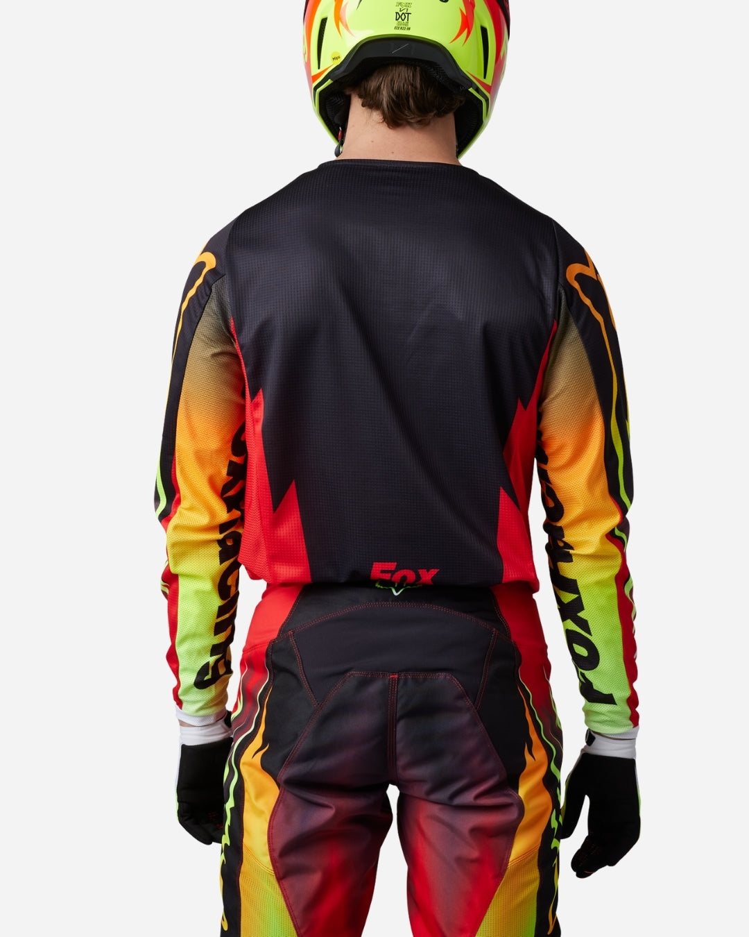 Fox Racing 180 Statk Jersey - Fluorescent Red