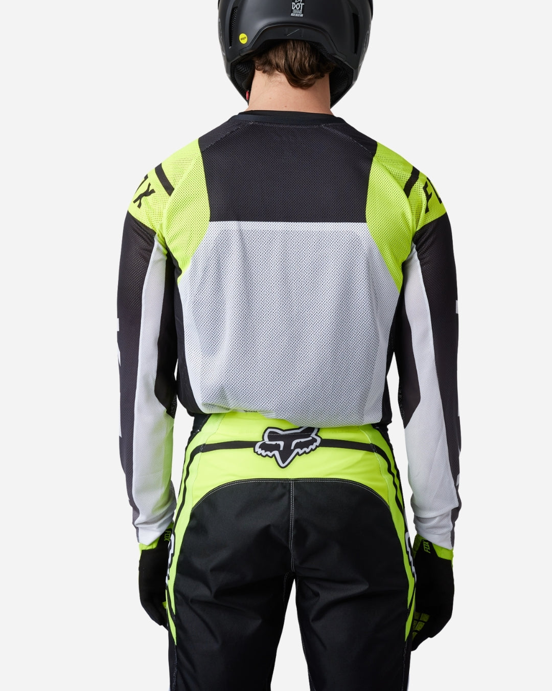 Maillot Fox Racing Airline Sensory - Jaune fluo