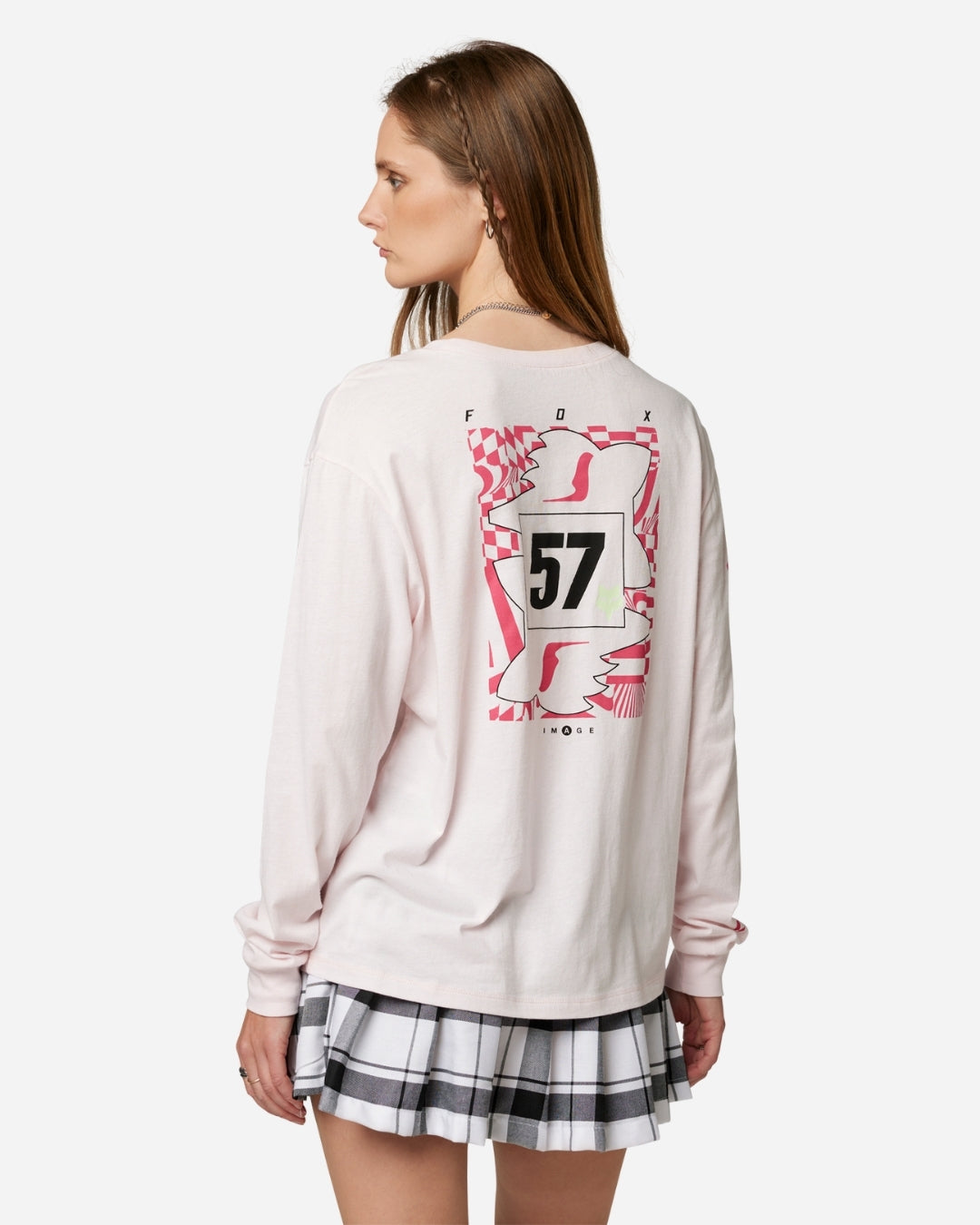 T-shirt Fox Racing TS57 manches longues - Candy