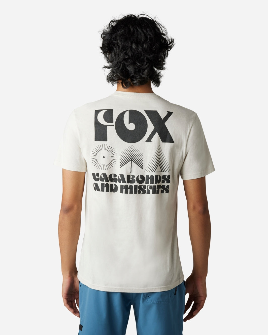 T-shirt Fox Racing Rockwilder manches courtes - Blanc vintage