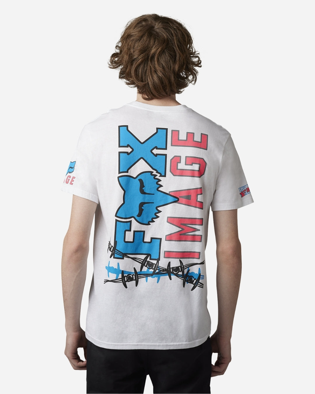 Fox Racing Barb Wire Kurzarm-T-Shirt – Optikweiß