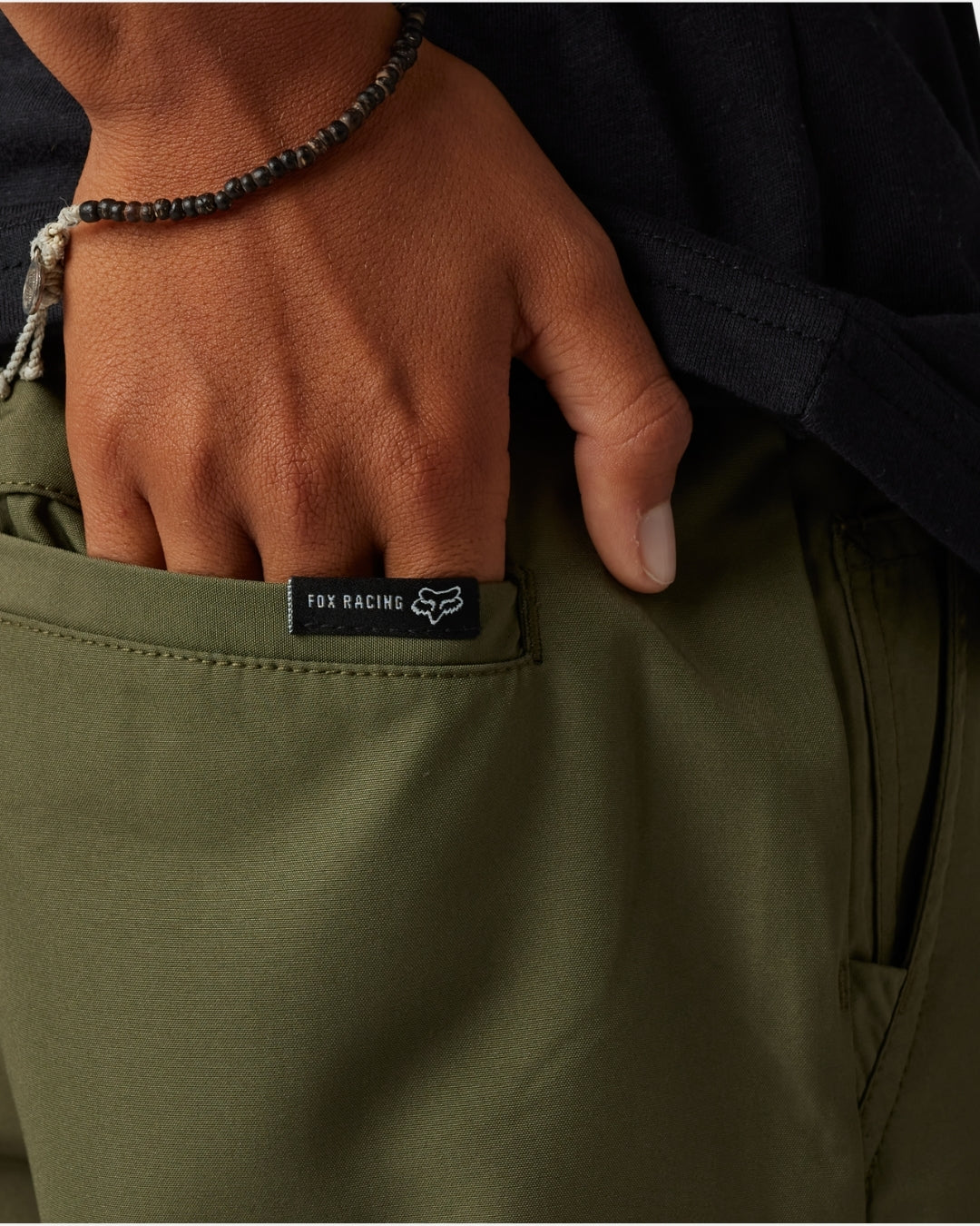 Short Tech Enfant Fox Racing Essex - Vert Olive