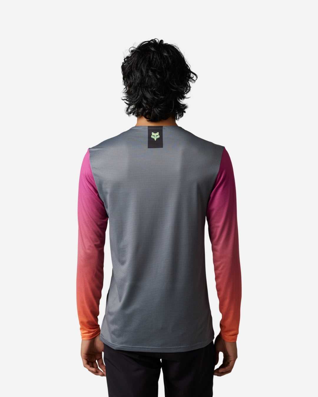 Maglia a maniche lunghe Fox Racing Flexair Arcadia - Peltro