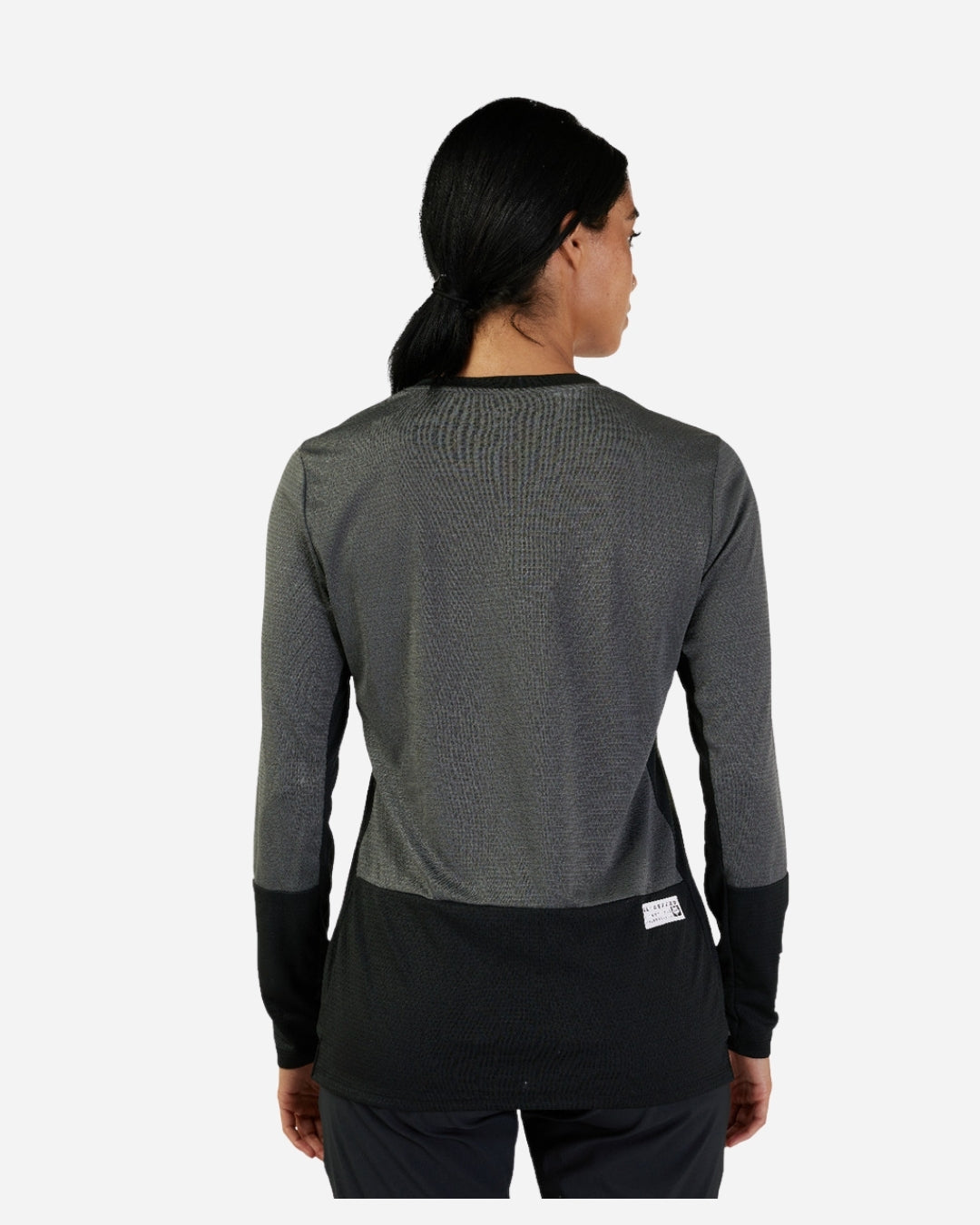 Maglia a maniche lunghe Fox Racing Defend da donna - Grigio scuro