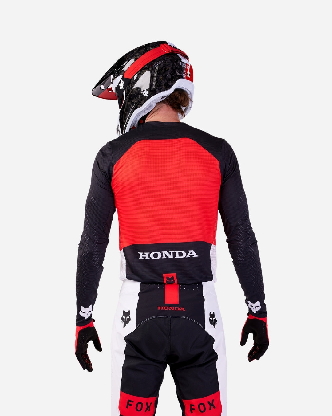 Maillot Fox Racing Flexair Honda - Noir/Blanc