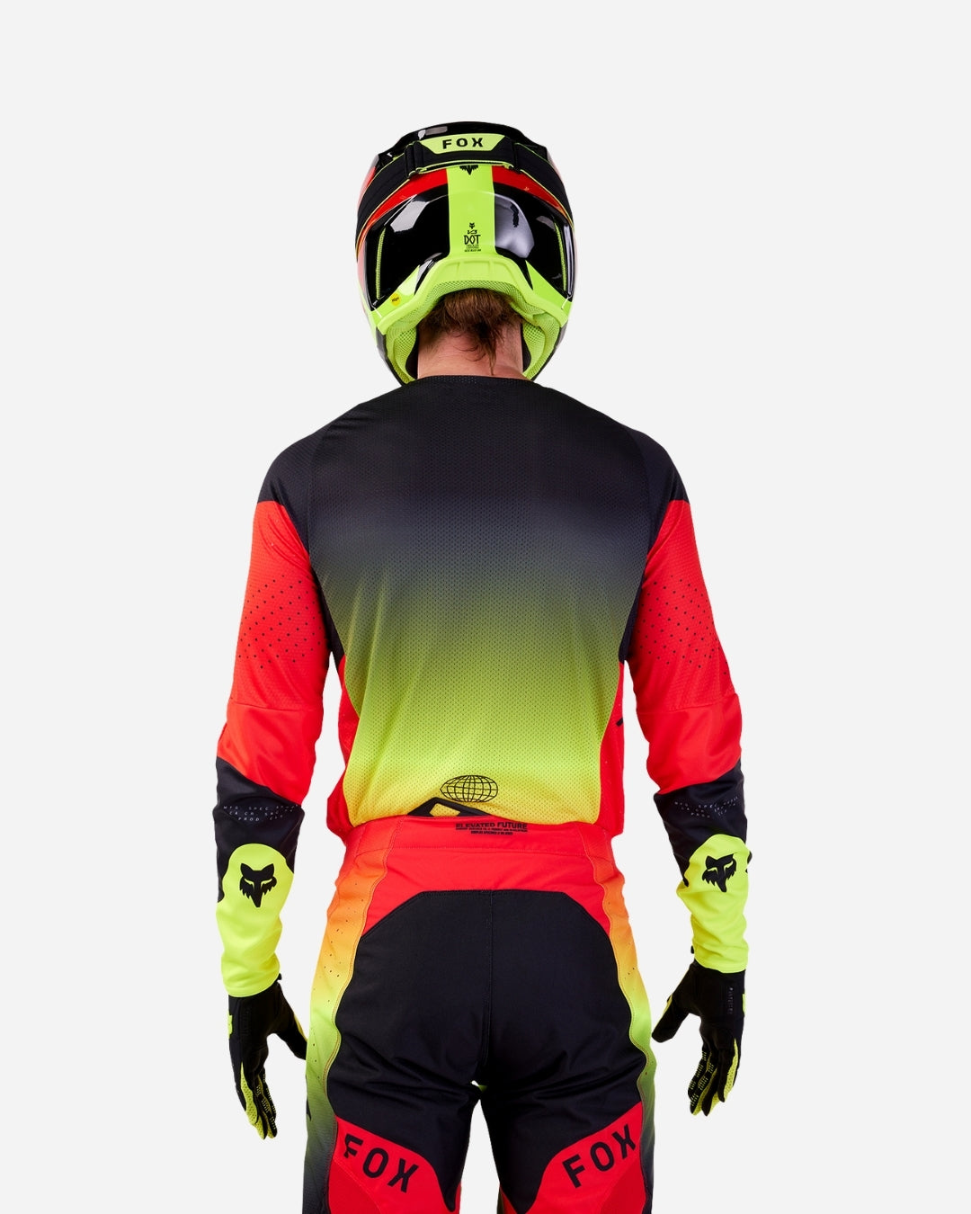 Maillot Fox Racing 360 Revise - Rouge/Jaune