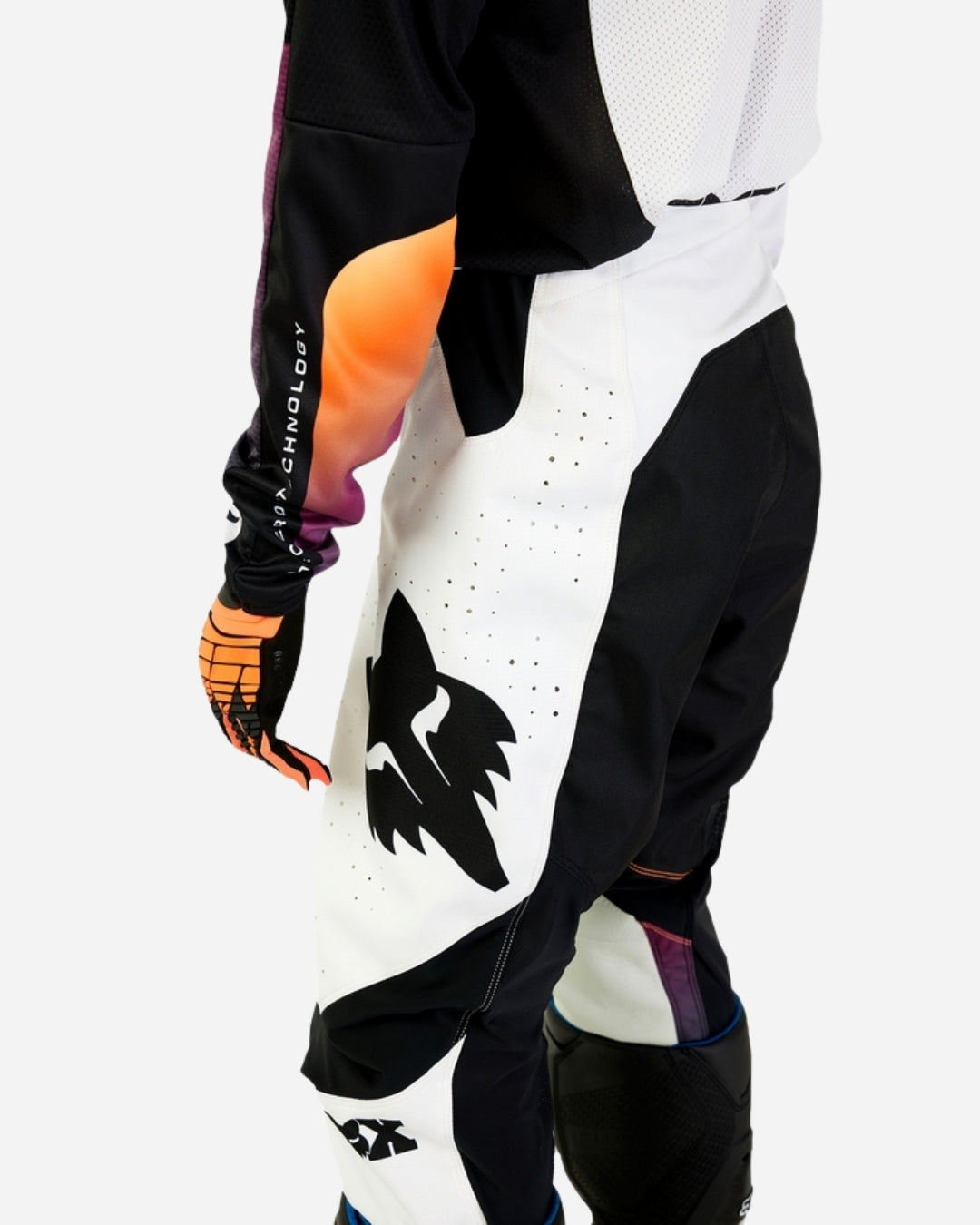 Pantaloni Fox Racing 360 Streak - Bianchi