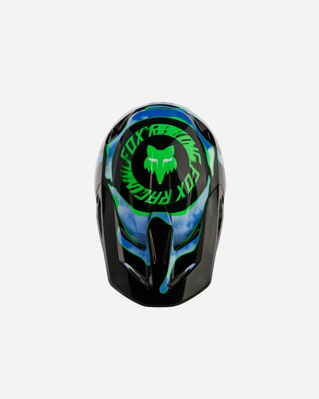 Fox Racing V1 Atlas Helm – Schwarz/Grün