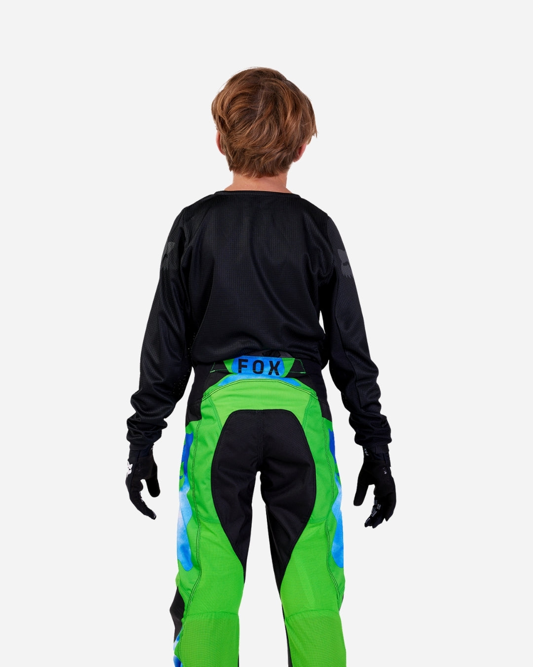 Fox Racing Flexair Blackout Jugendtrikot - Schwarz