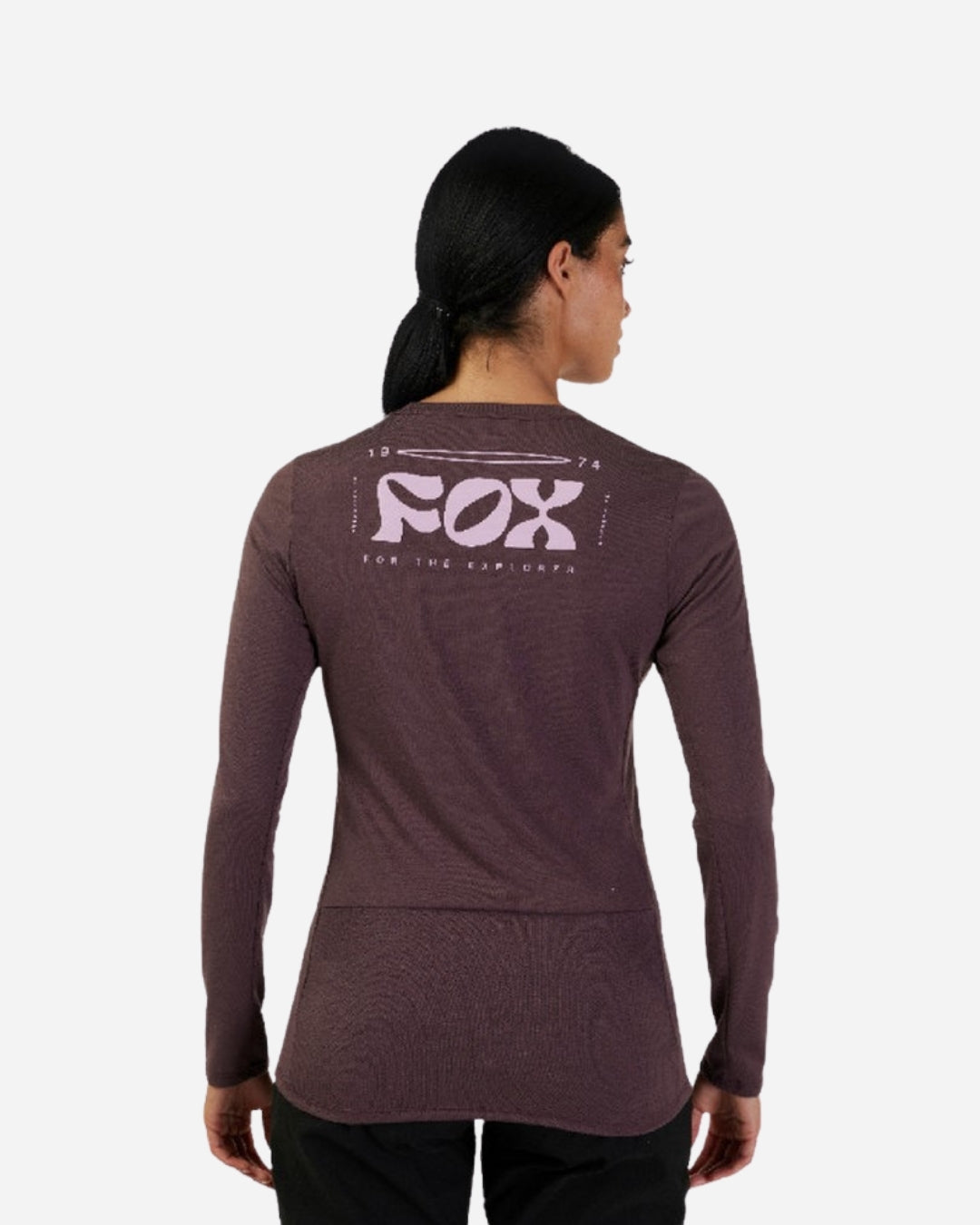 Maillot manches longues femme Fox Racing Ranger Drirelease - Violet