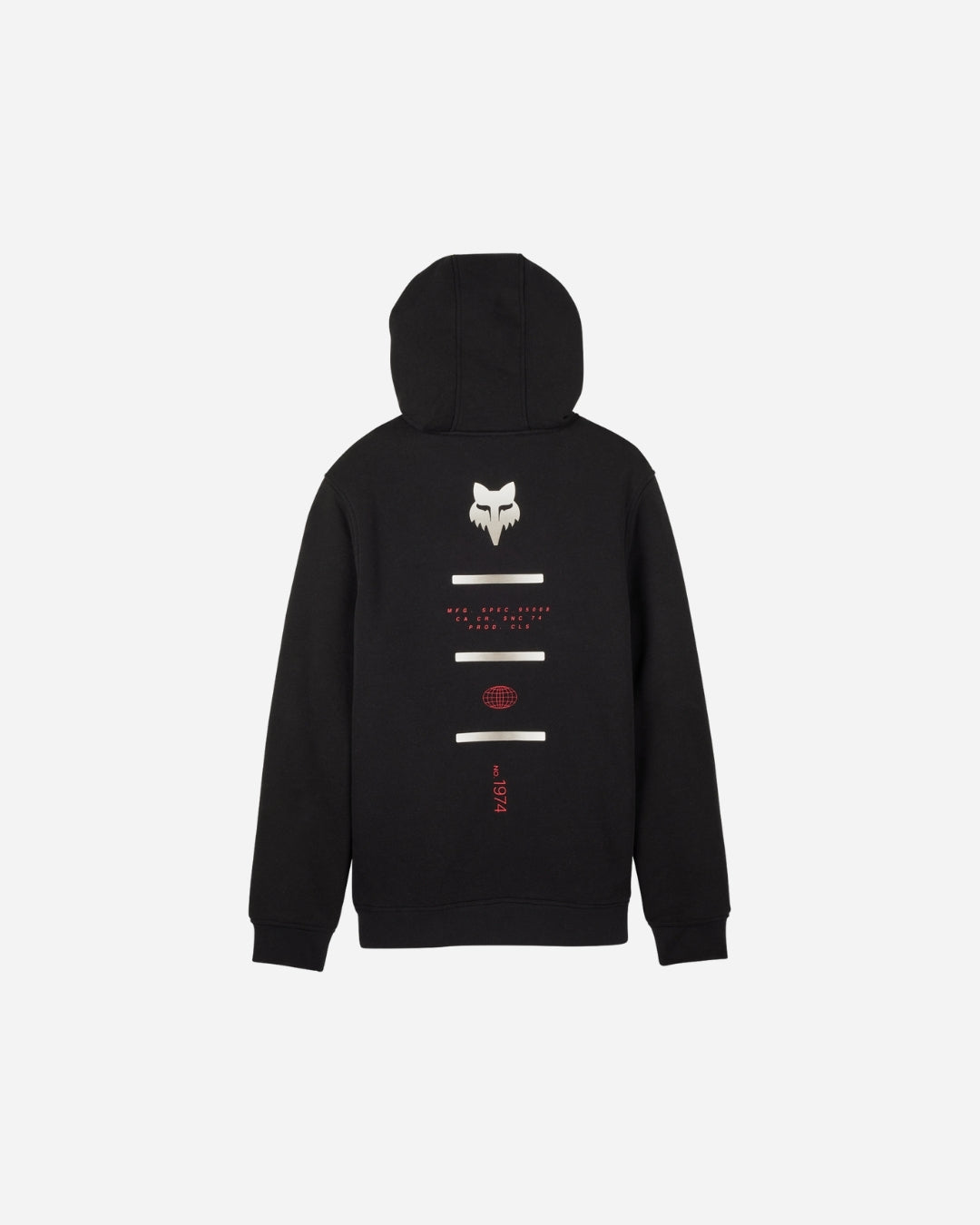 Sweat à capuche zippé Fox Racing Magnetic Sasquatch - Noir