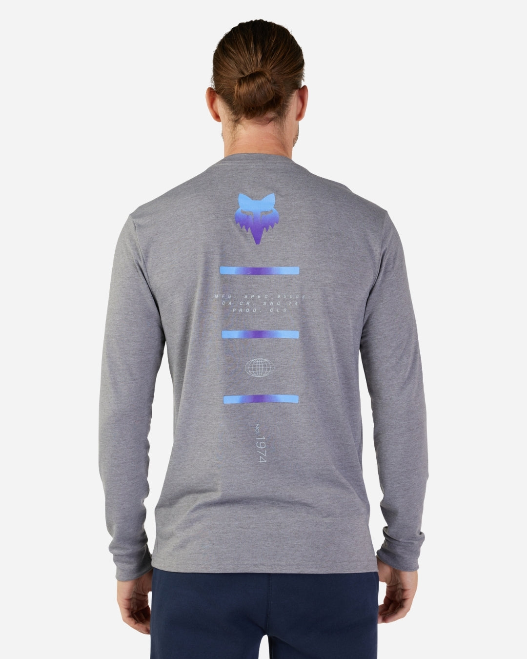 Fox Racing Magnetic long-sleeved technical T-shirt - Grey