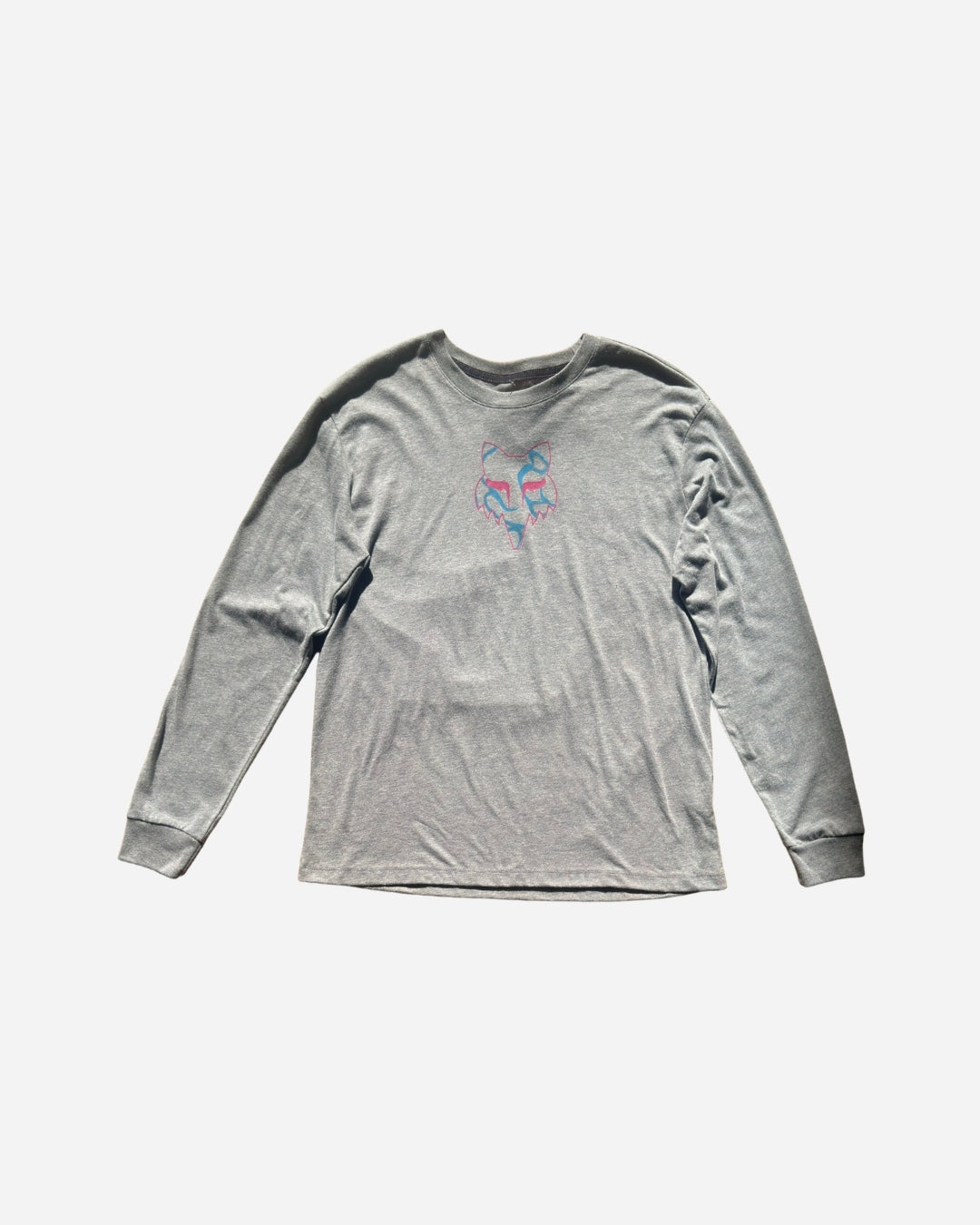 Damen Langarm T-Shirt Fox Racing Withered - Grau