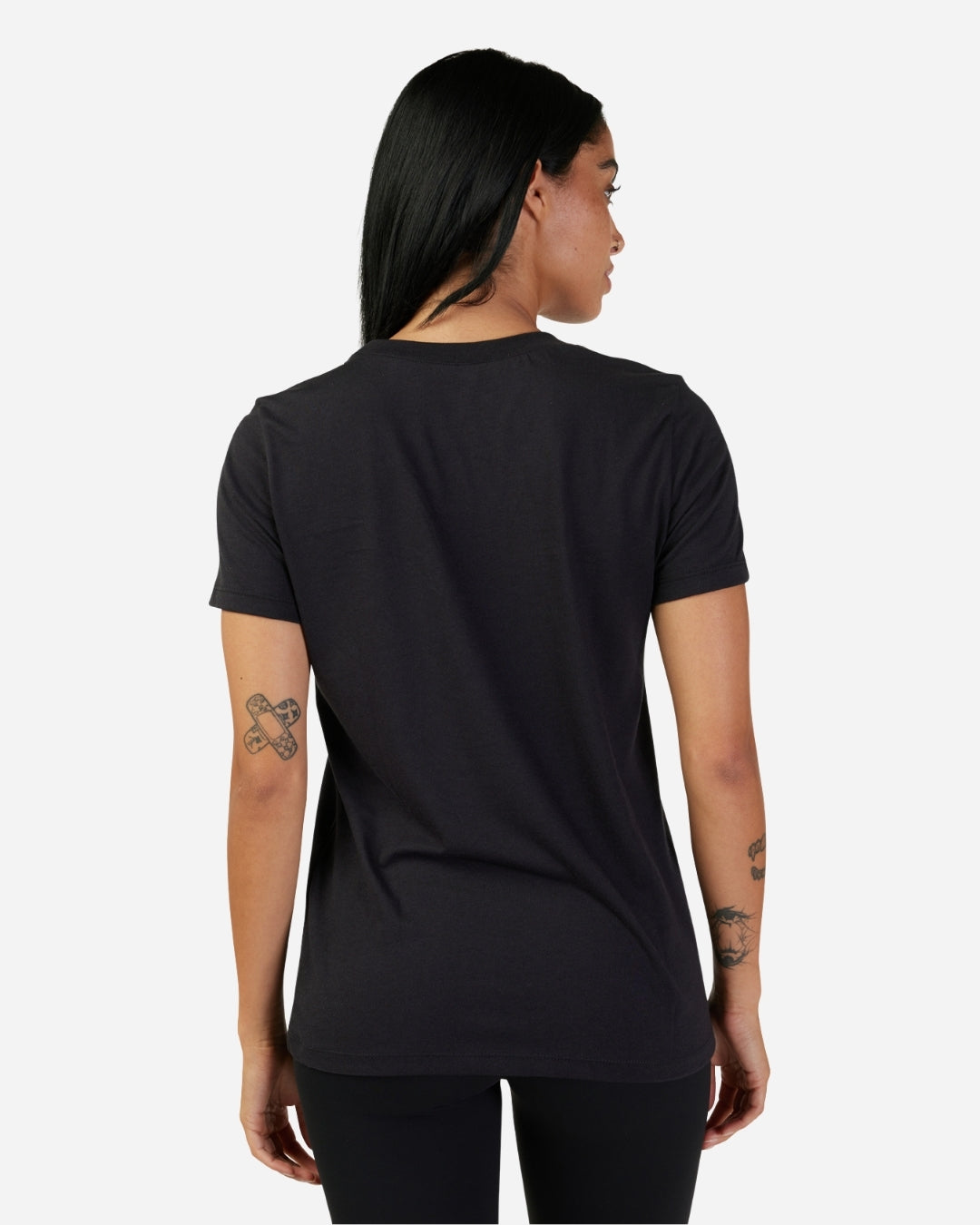 T-shirt Femme Fox Racing Diffuse manches courtes - Noir