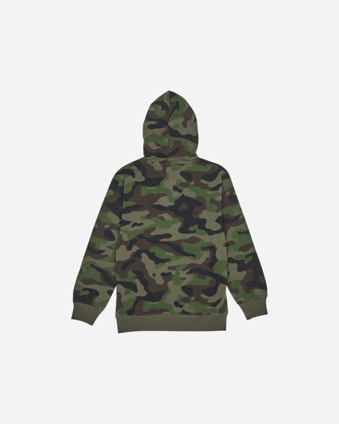 Fox Racing Essential Pack Kinder-Kapuzenjacke mit Reißverschluss – Grün-Camouflage