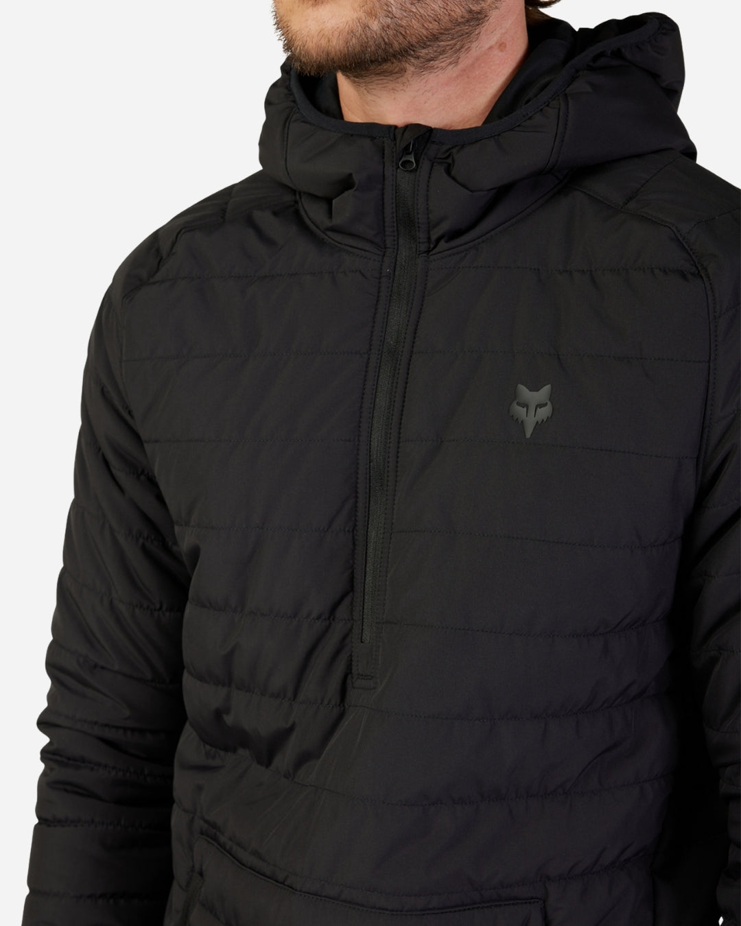 Veste Anorak Doudoune à Capuche Fox Racing Howell - Noir