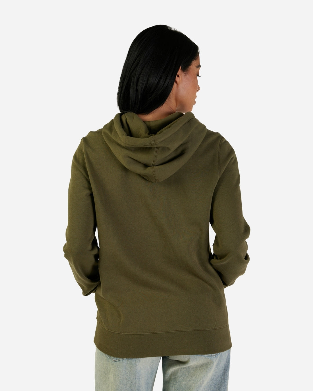 Felpa con cappuccio Fox Racing Fox Head Essential da donna - Verde