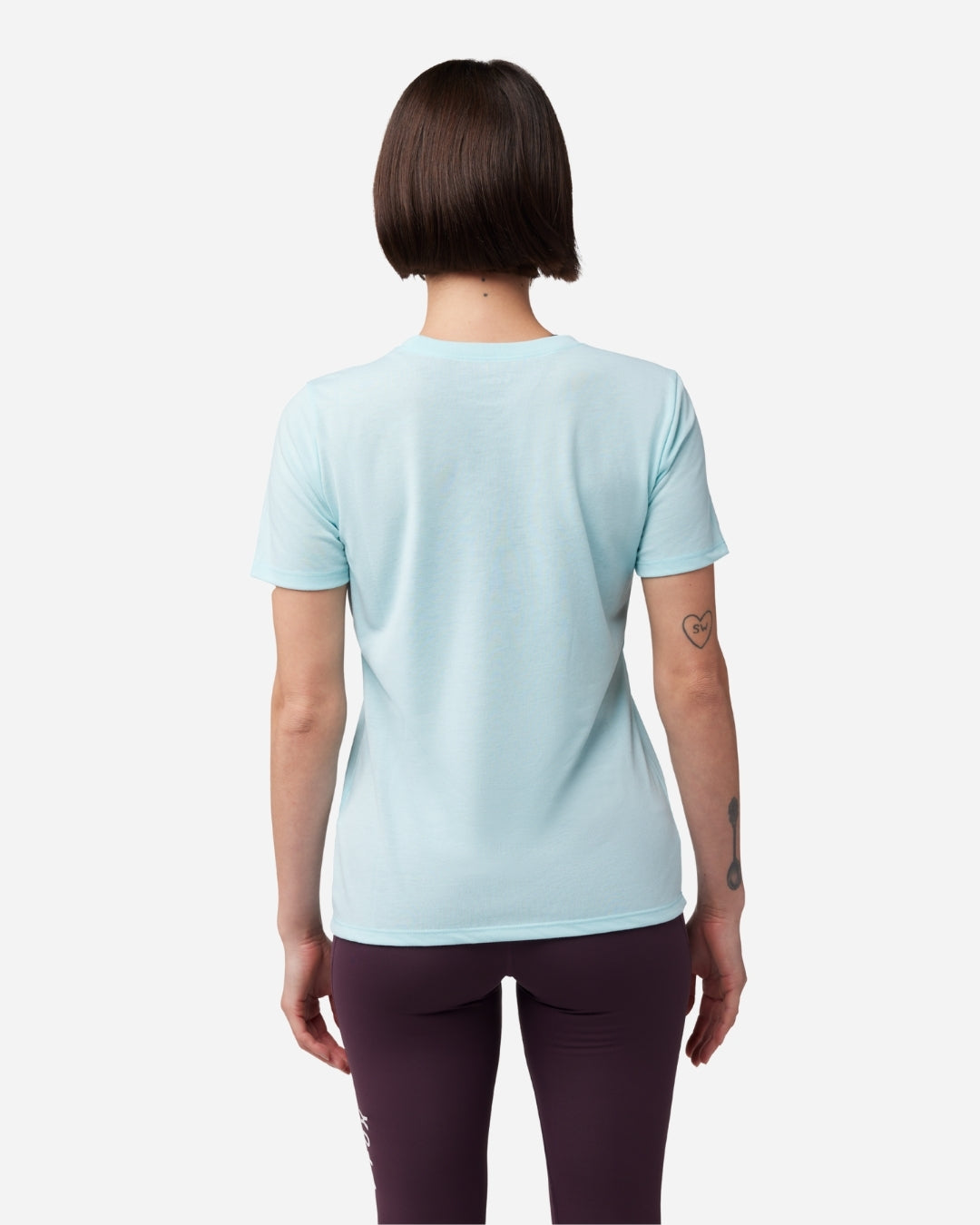 T-shirt technique Femme Fox Racing Absolute manches courtes - Bleu clair