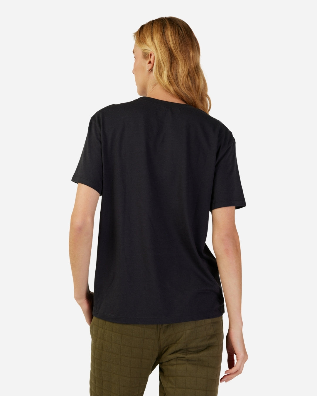 Maglietta a maniche corte Fox Racing Fox Head da donna - Nero/Rosa