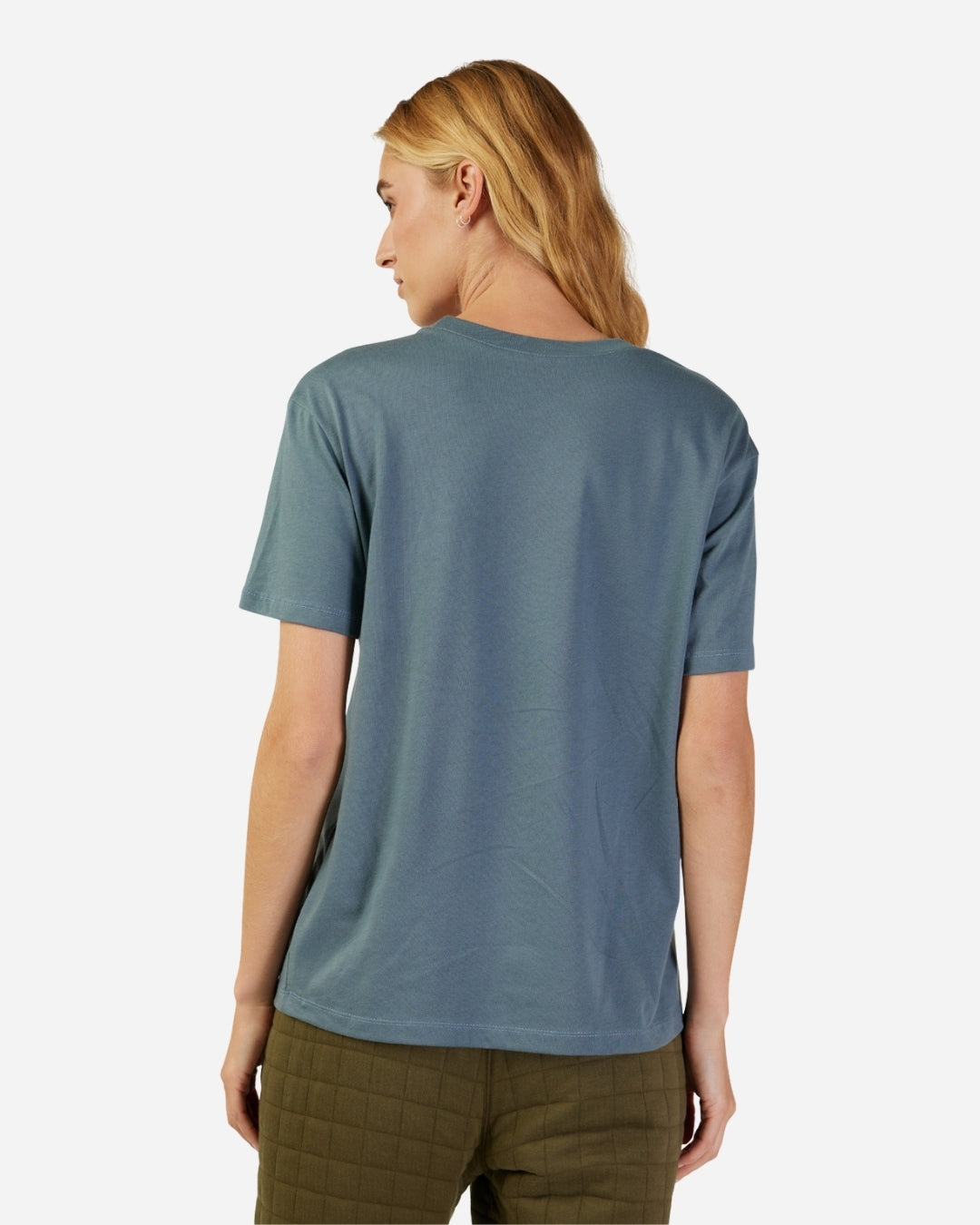 Fox Racing Damen-T-Shirt mit Fuchskopf und kurzen Ärmeln – Zitrus