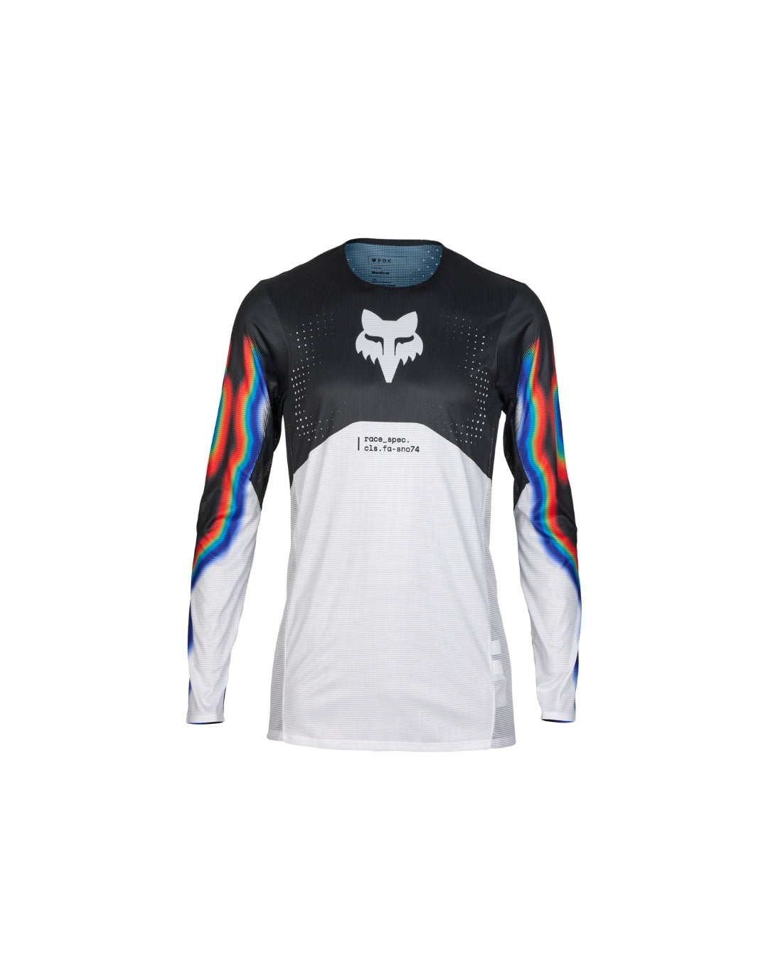 Maillot Fox Racing Flexair Scans Édition Limitée - Blanc/Noir