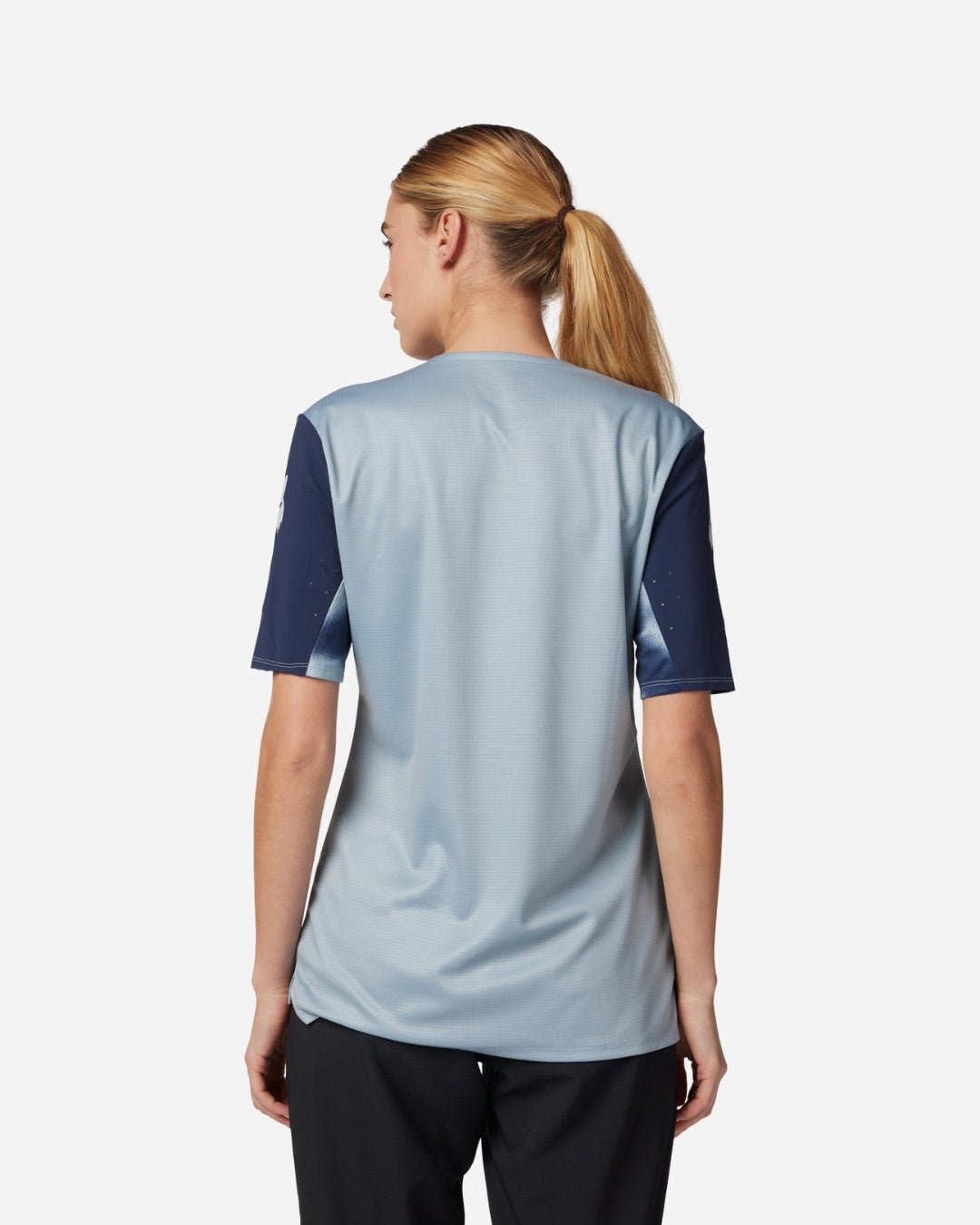 Maillot manches courtes femme Fox Racing Defend Taunt - Gris Anthracite