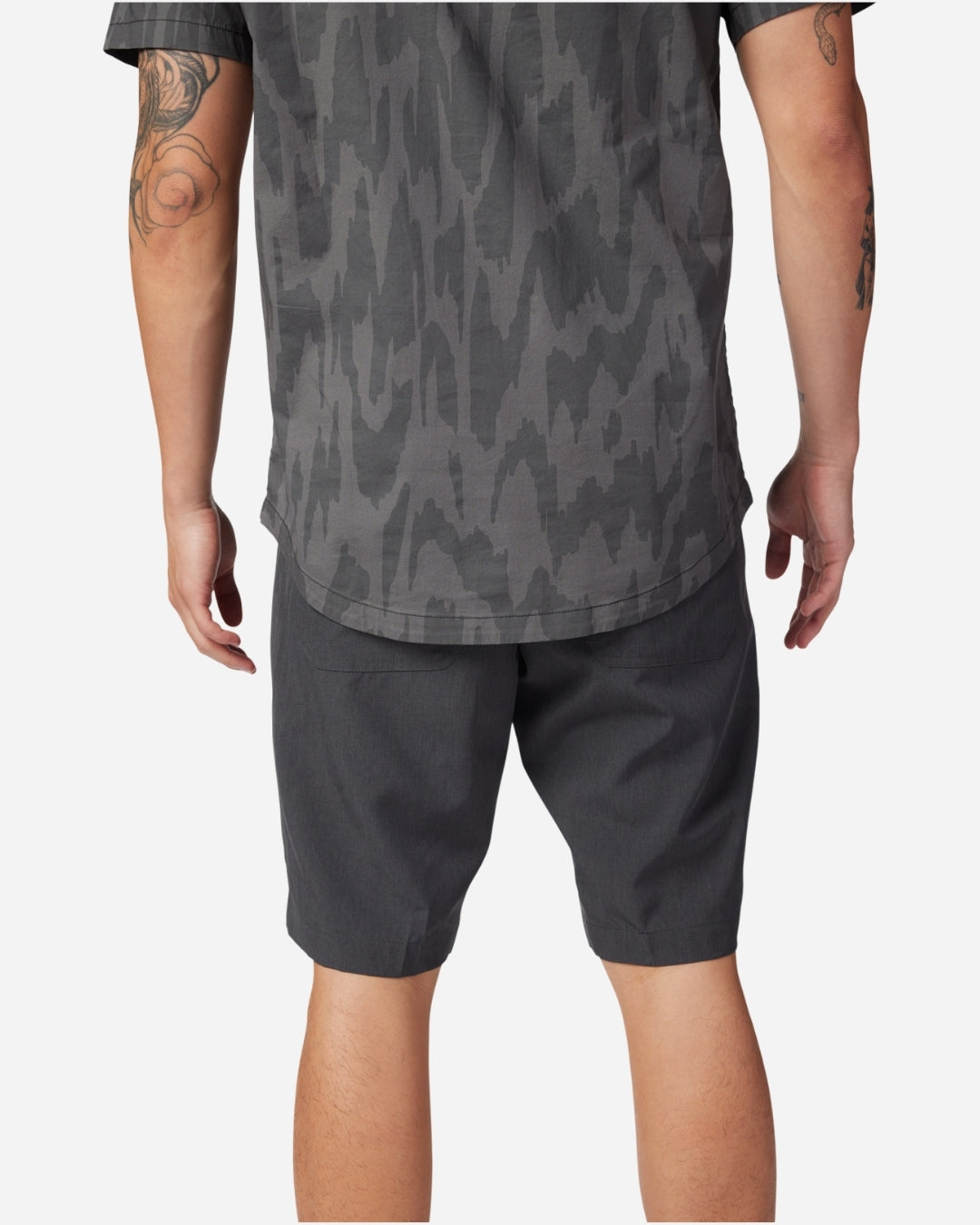 Short Tech Fox Racing Machete - Noir Chiné