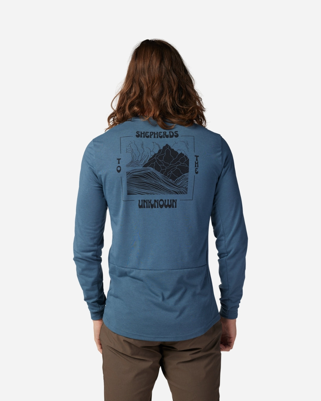 Fox Racing Ranger Shepherds Drirelease Long Sleeve Jersey - Dark