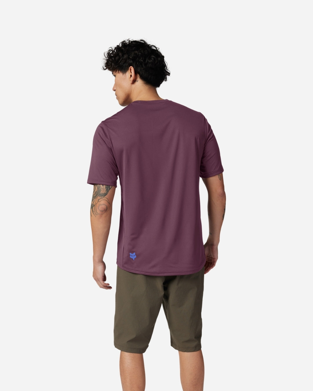 Fox Racing Ranger Moth Short Sleeve Jersey - Dark Purple
