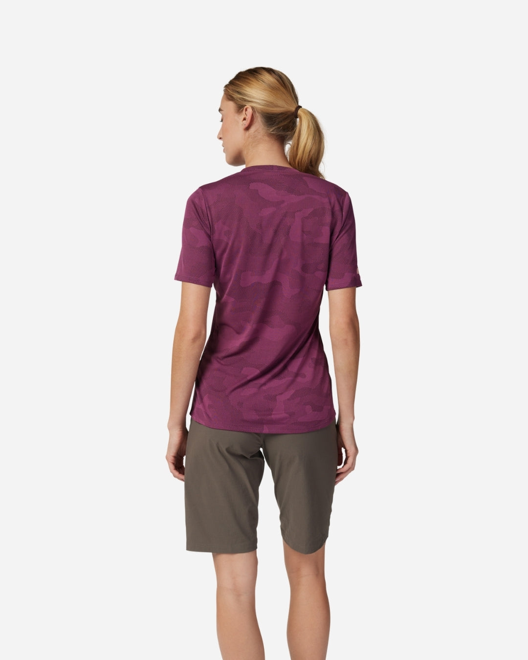 Maglia a maniche corte da donna Fox Racing Ranger TruDri - Sangria