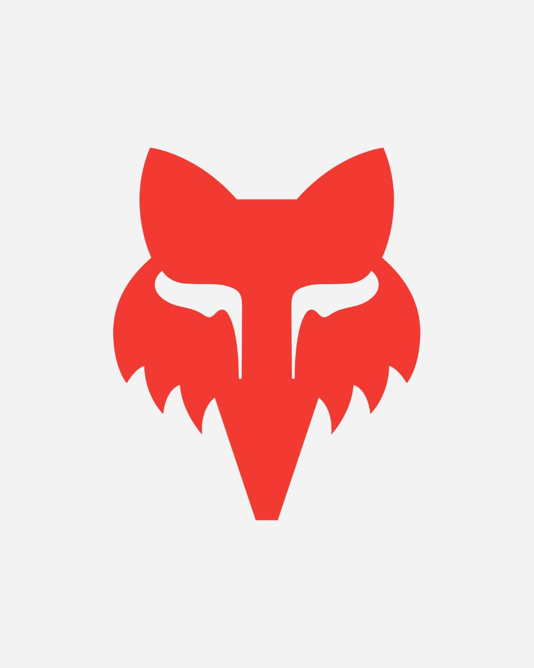 Fox Racing Fuchskopf-Aufkleber – 4 cm
