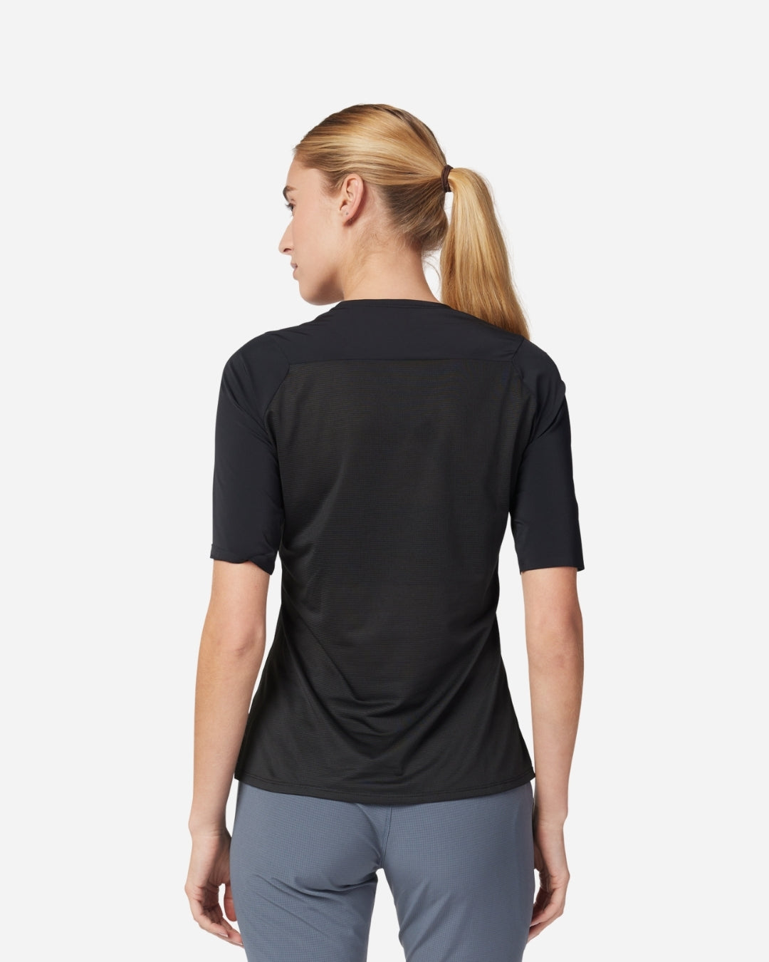 Fox Racing Flexair Ascent Women's Short Sleeve Jersey - Black
