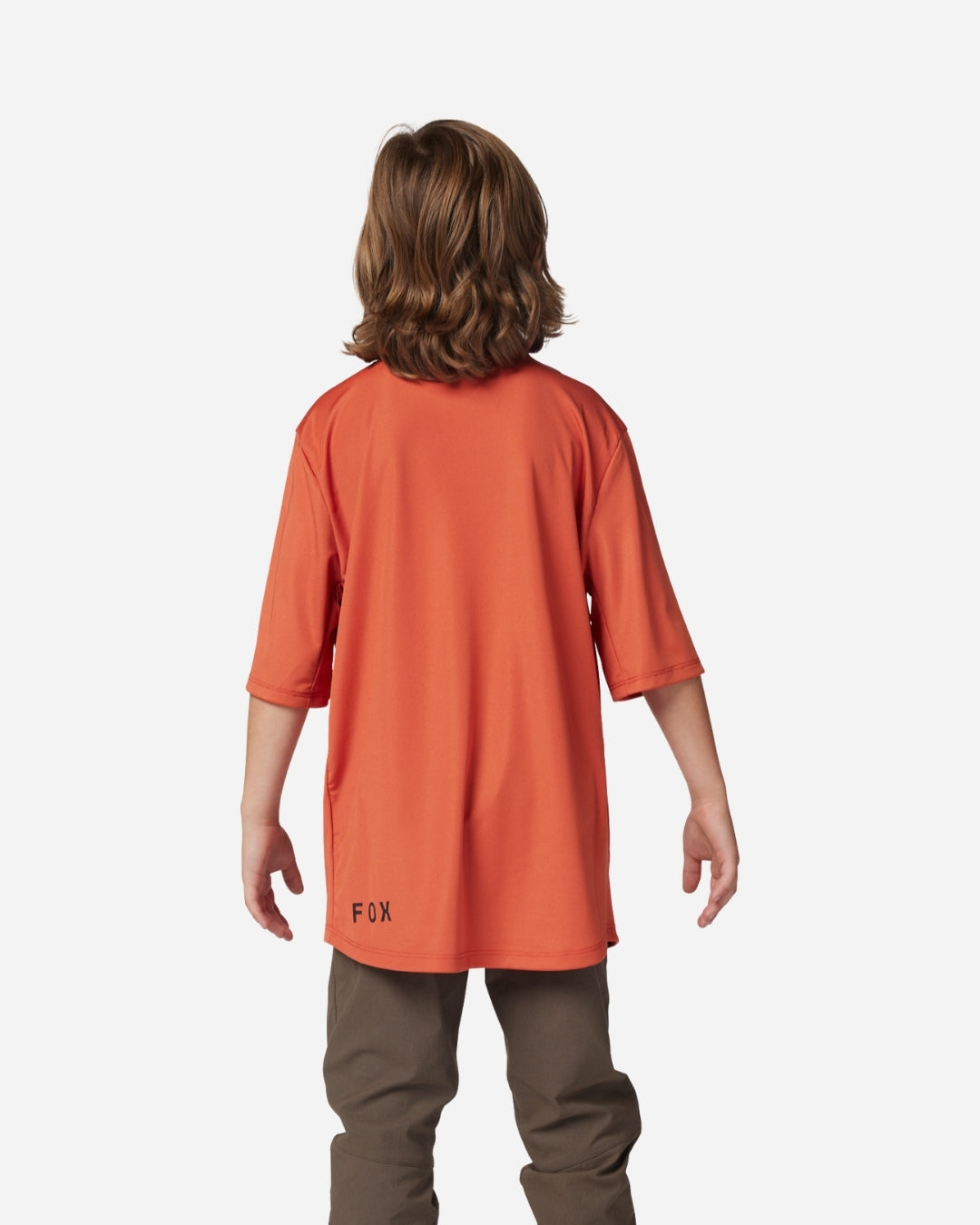 Fox Racing Ranger Kinder-Kurzarmtrikot – Neonorange