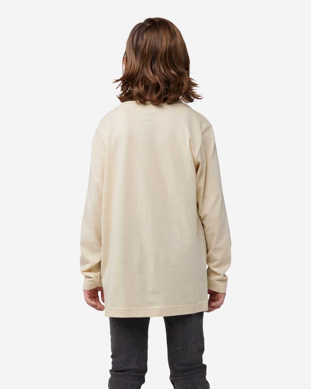 T-shirt Jeunes Fox Racing The World manches longues - Crème