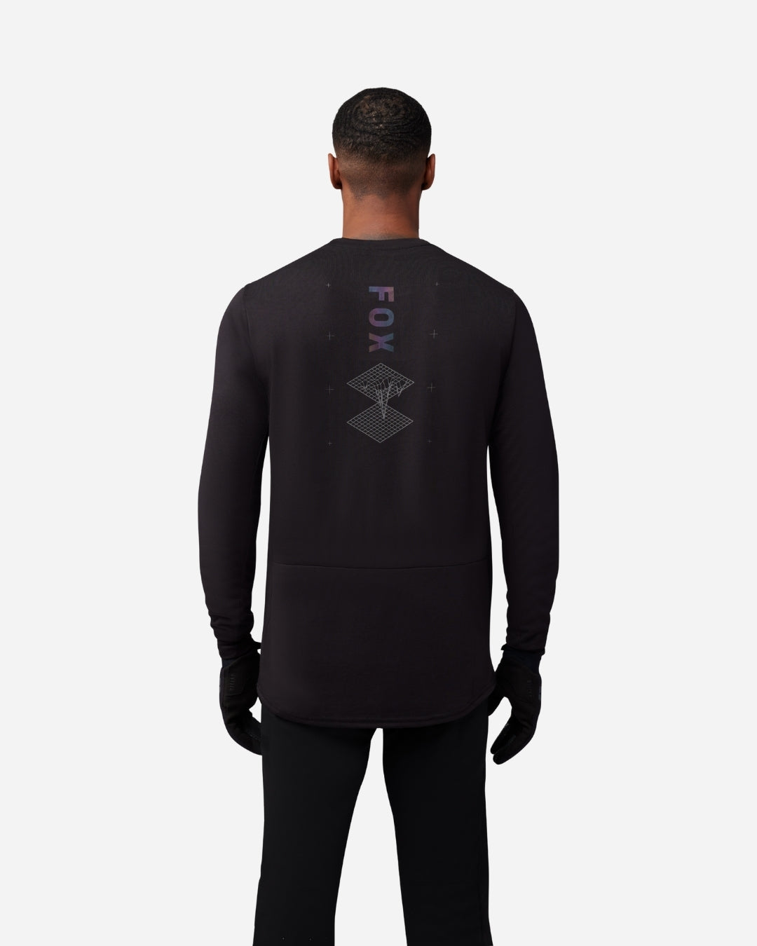 Maillot manches longues Fox Racing Ranger Drirelease Midweight - Noir Lunar