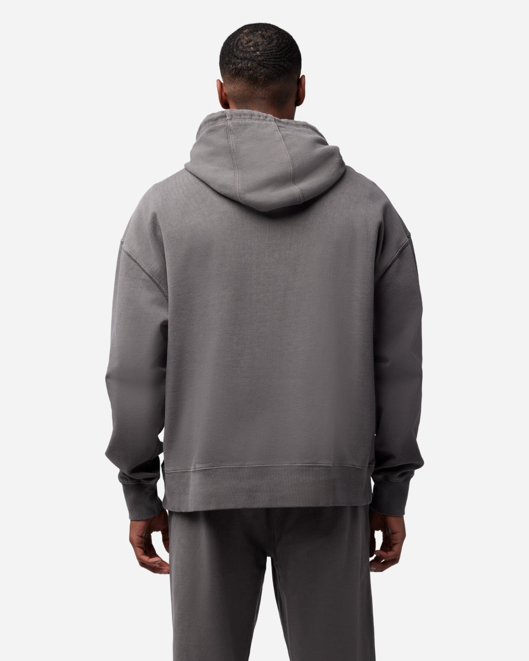 Fox Racing Oversize-Hoodie mit Schriftzug - Zinnfarben