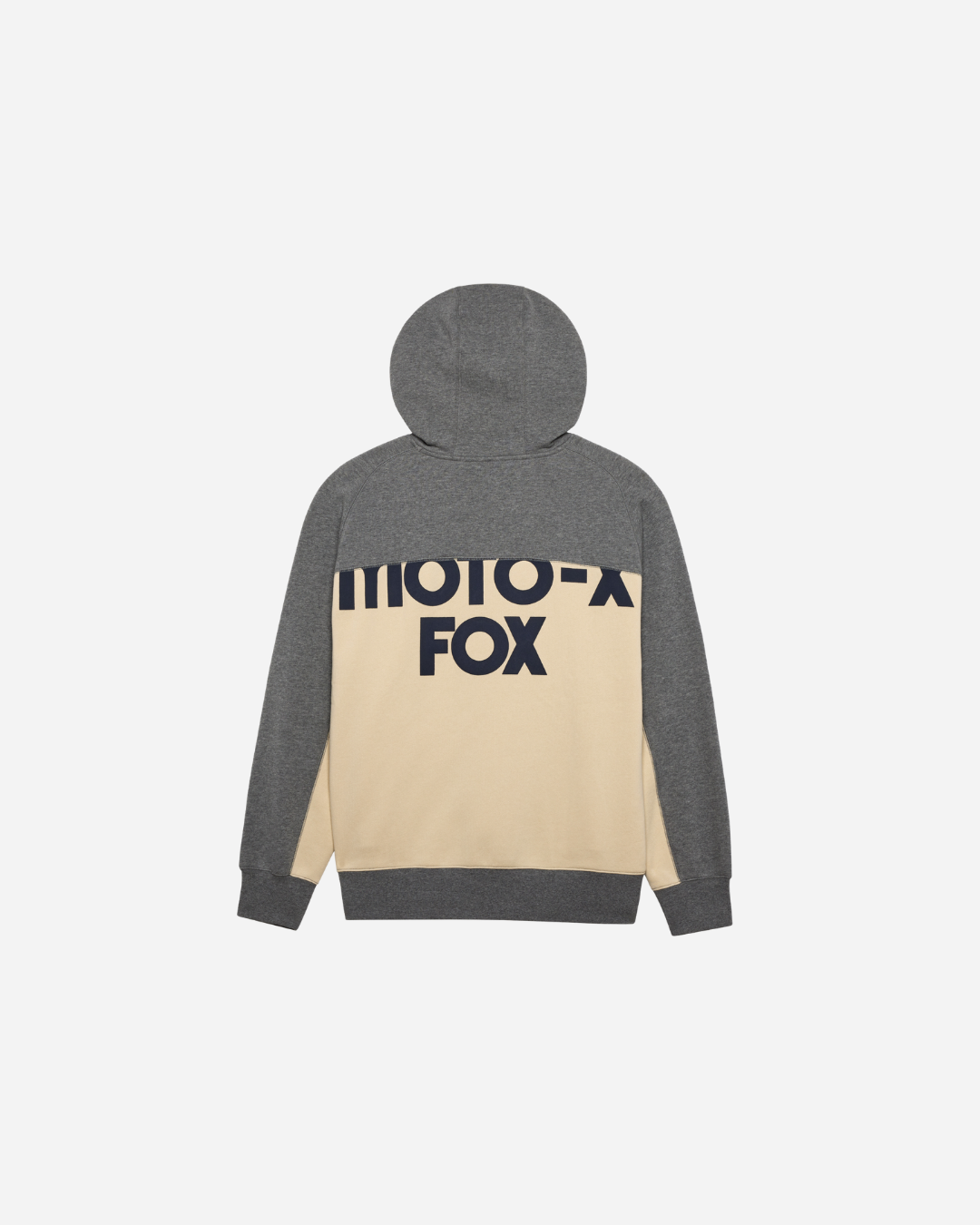 Felpa con cappuccio oversize Fox Racing Moto-X Fleece - Grigio mélange
