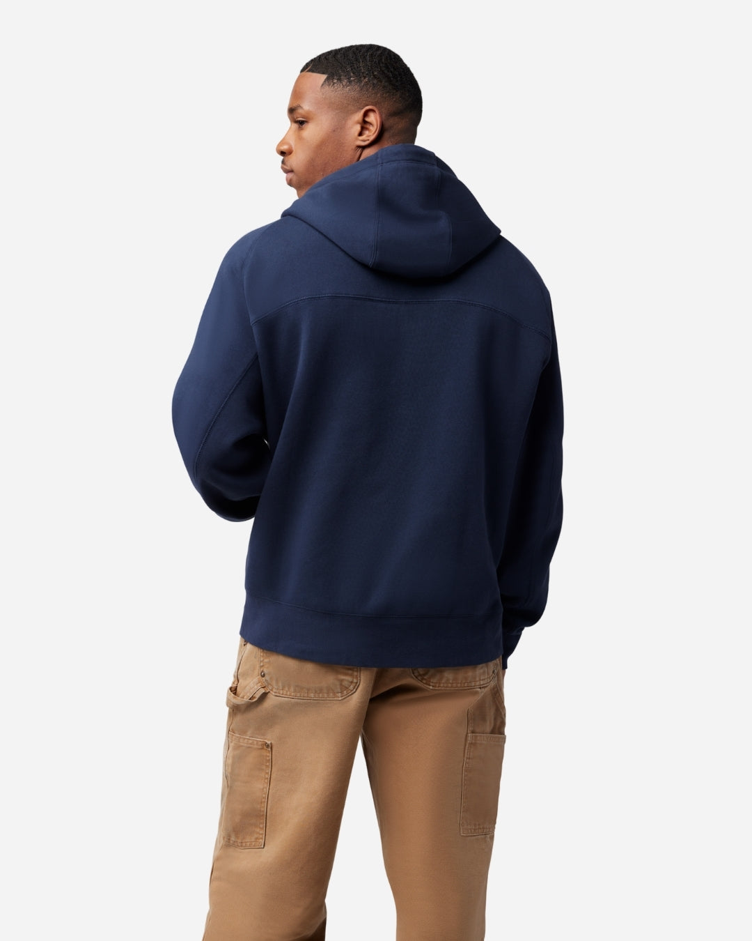 Sweat à capuche zippé Fox Racing Moto-X Oversized Fleece - Minuit