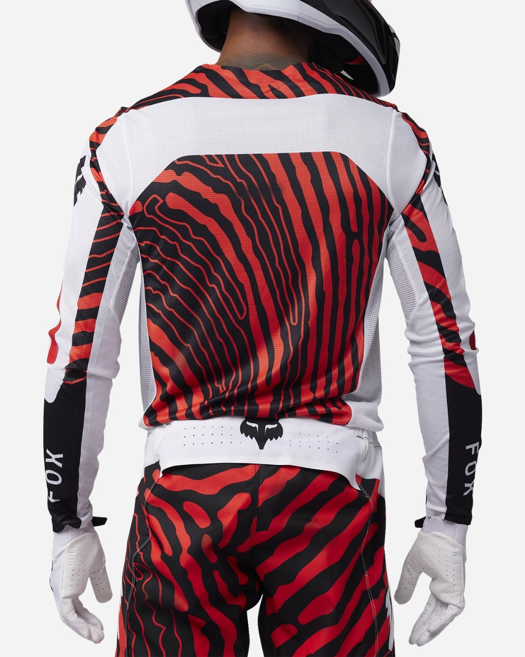 Maillot Fox Racing Flexair Impression - Blanc