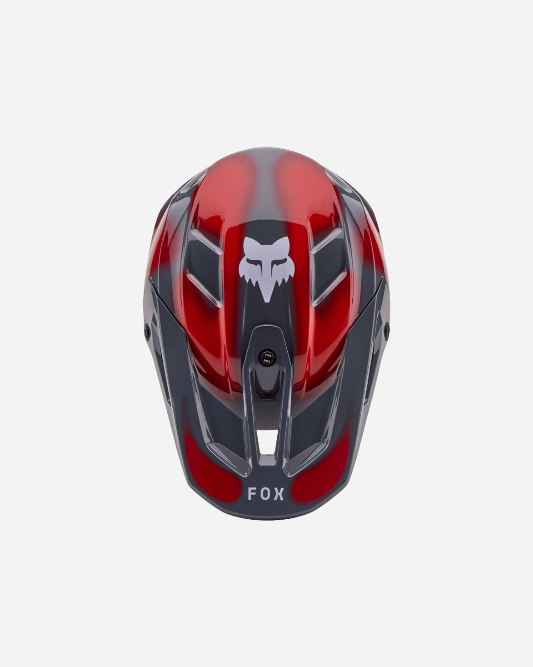 Visière Fox Racing V3 Volatile - Gris/Rouge