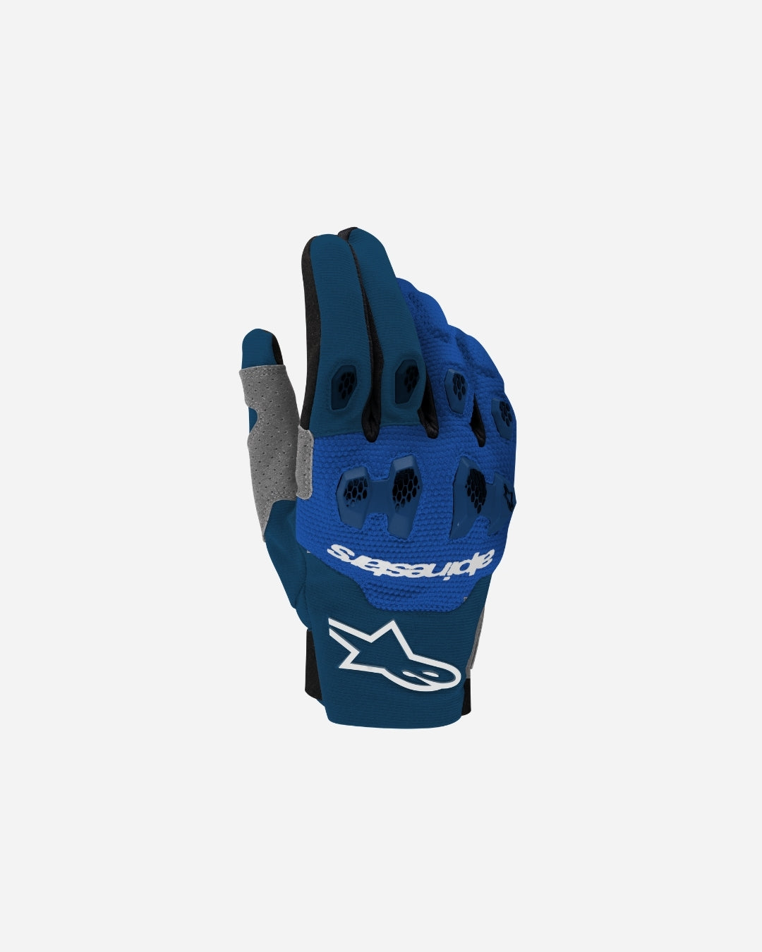 Gants Alpinestars Pro-Dura - Marine/Bleu vif/Blanc
