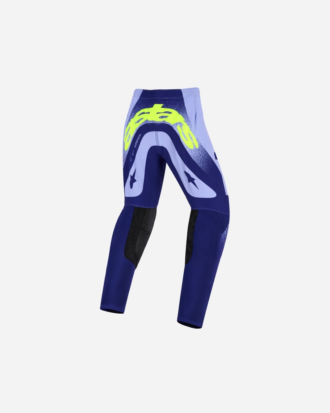 Pantalon enfant Alpinestars Supertech Scenz - Violet/Jaune Fluo